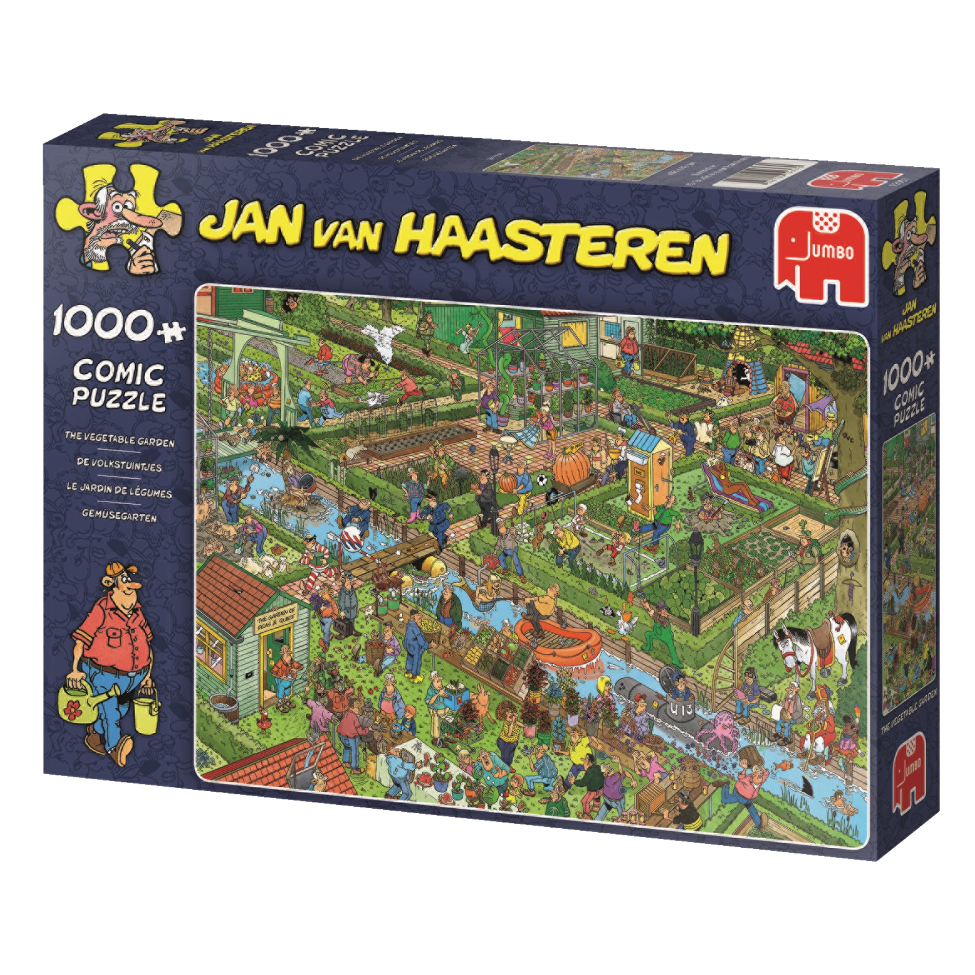 Jan van Haasteren - The Vegetable Garden (1000 pieces)