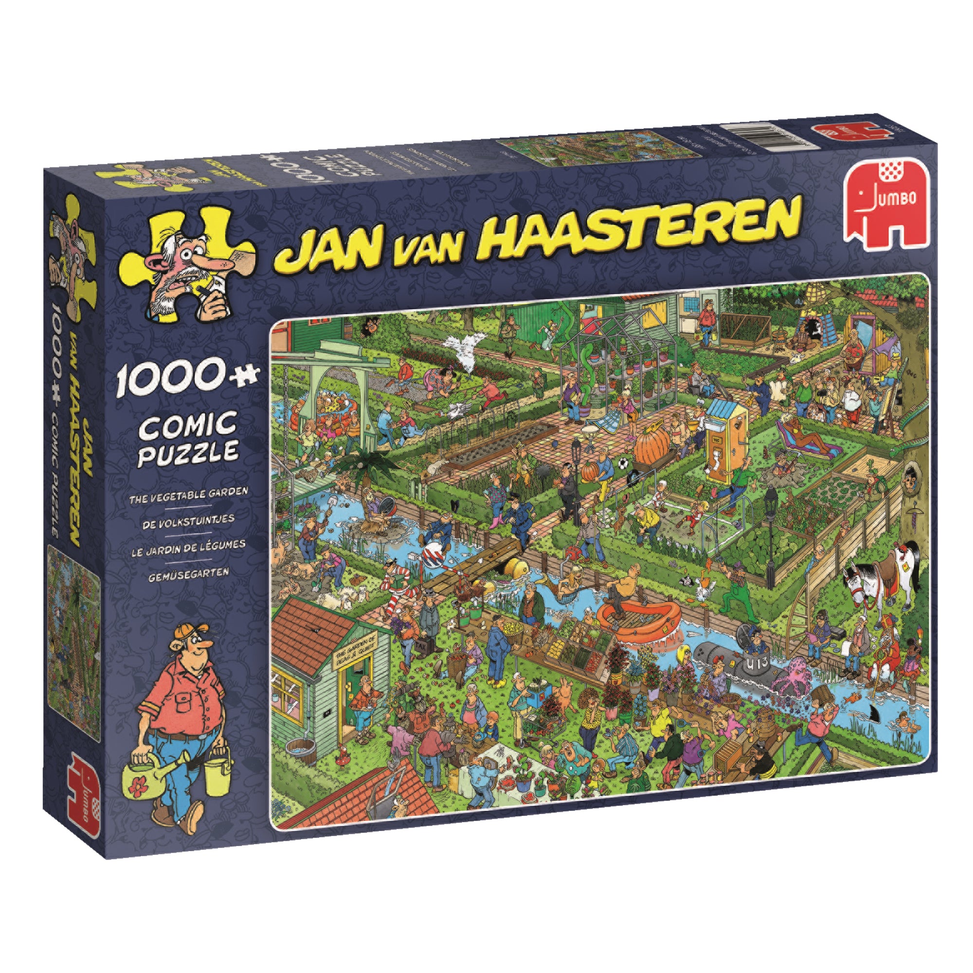 Jan van Haasteren - The Vegetable Garden (1000 pieces)