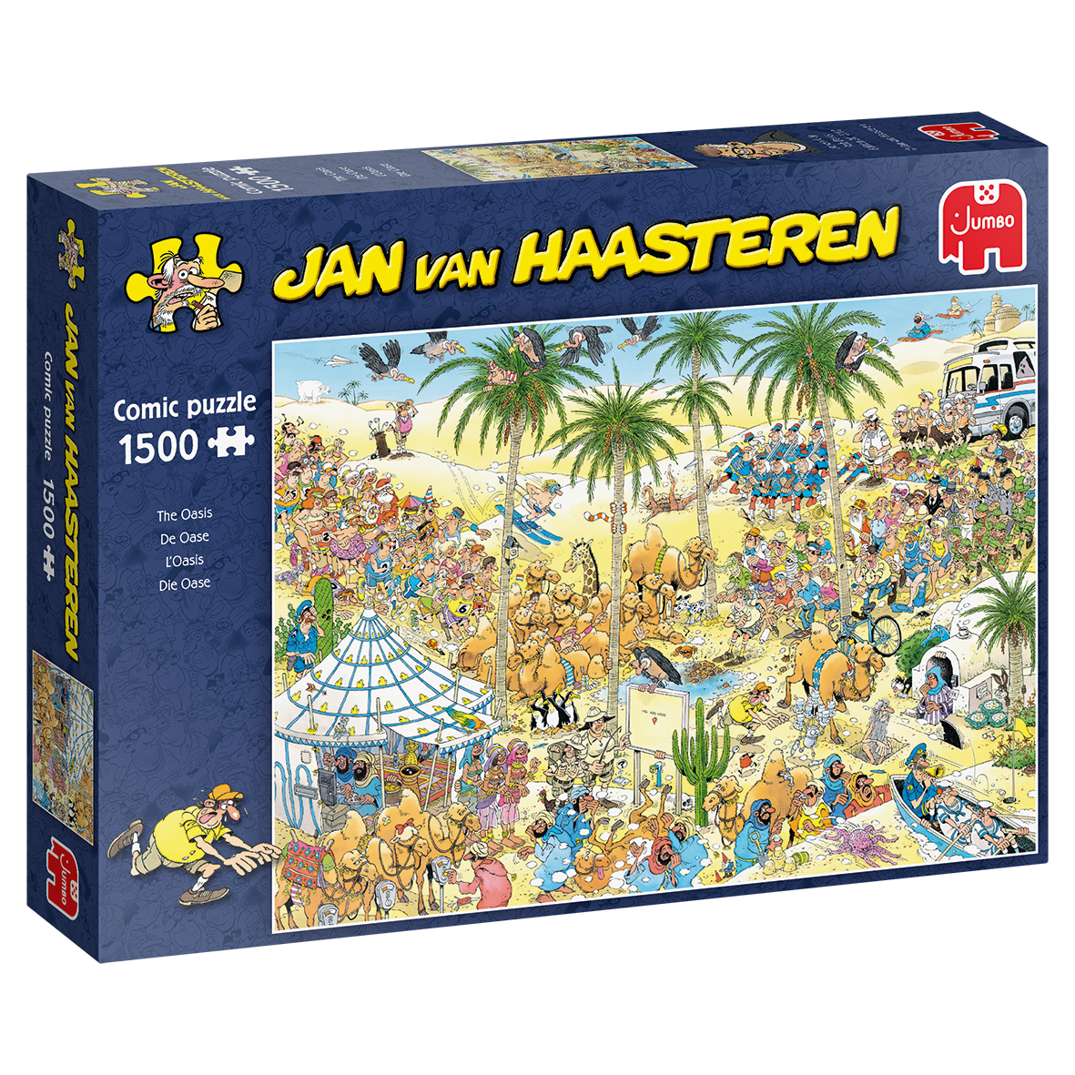 Jan van Haasteren - The Oasis (1500 pieces)