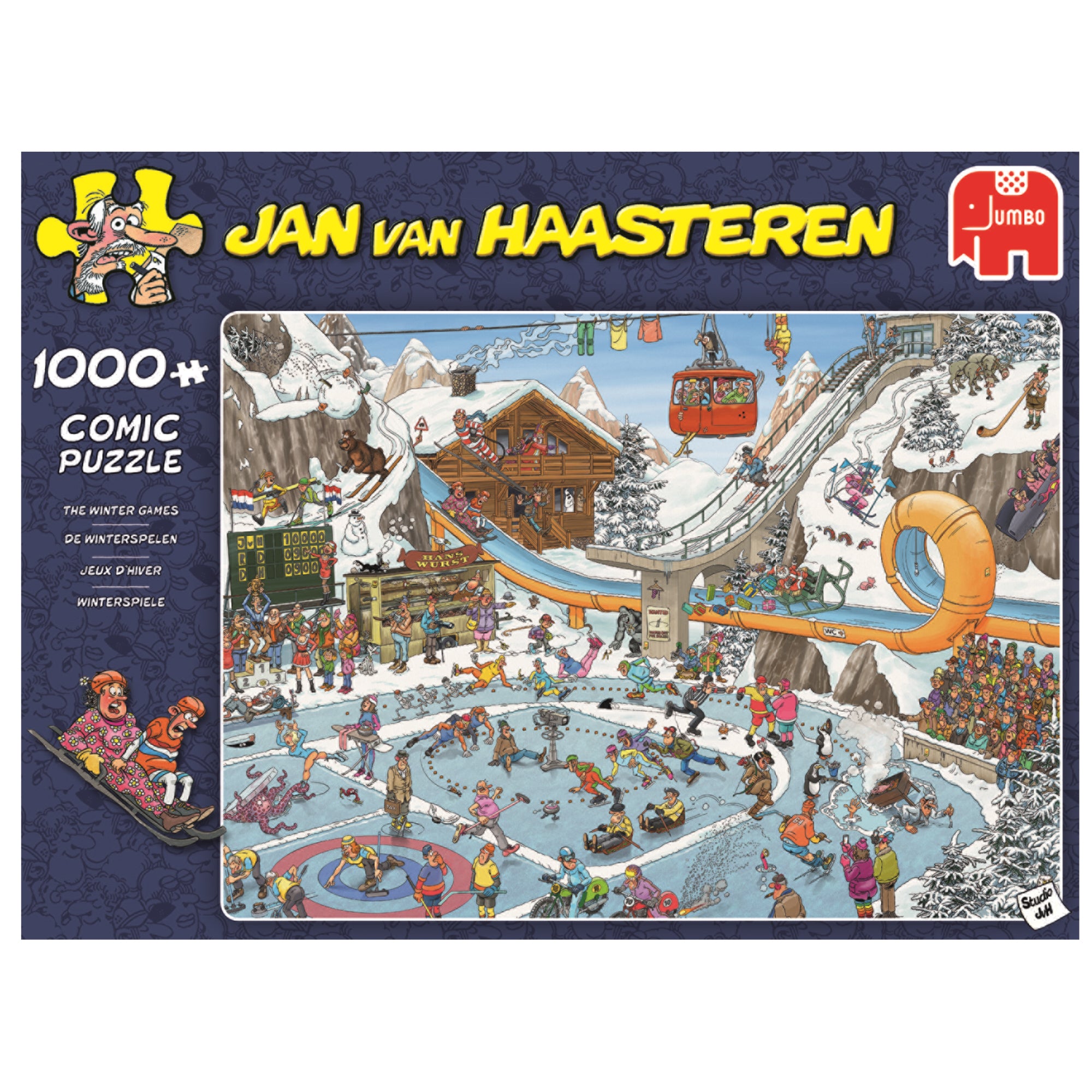 Jan van Haasteren - The Winter Games (1000 pieces)