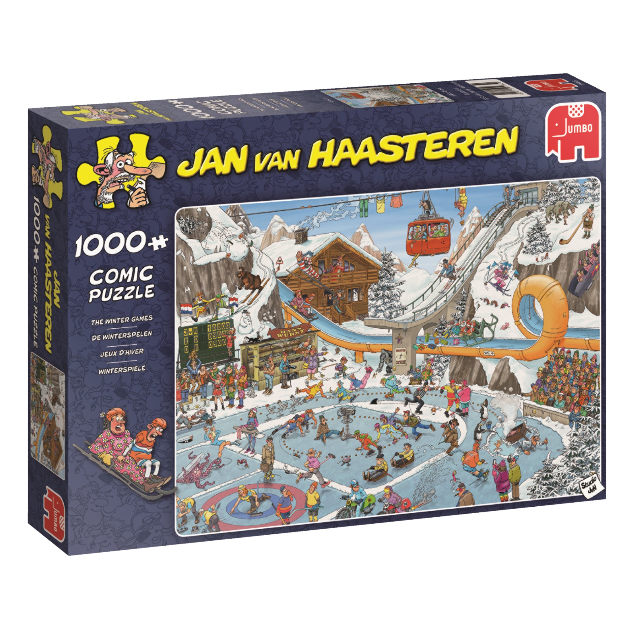 Jan van Haasteren - The Winter Games (1000 pieces)
