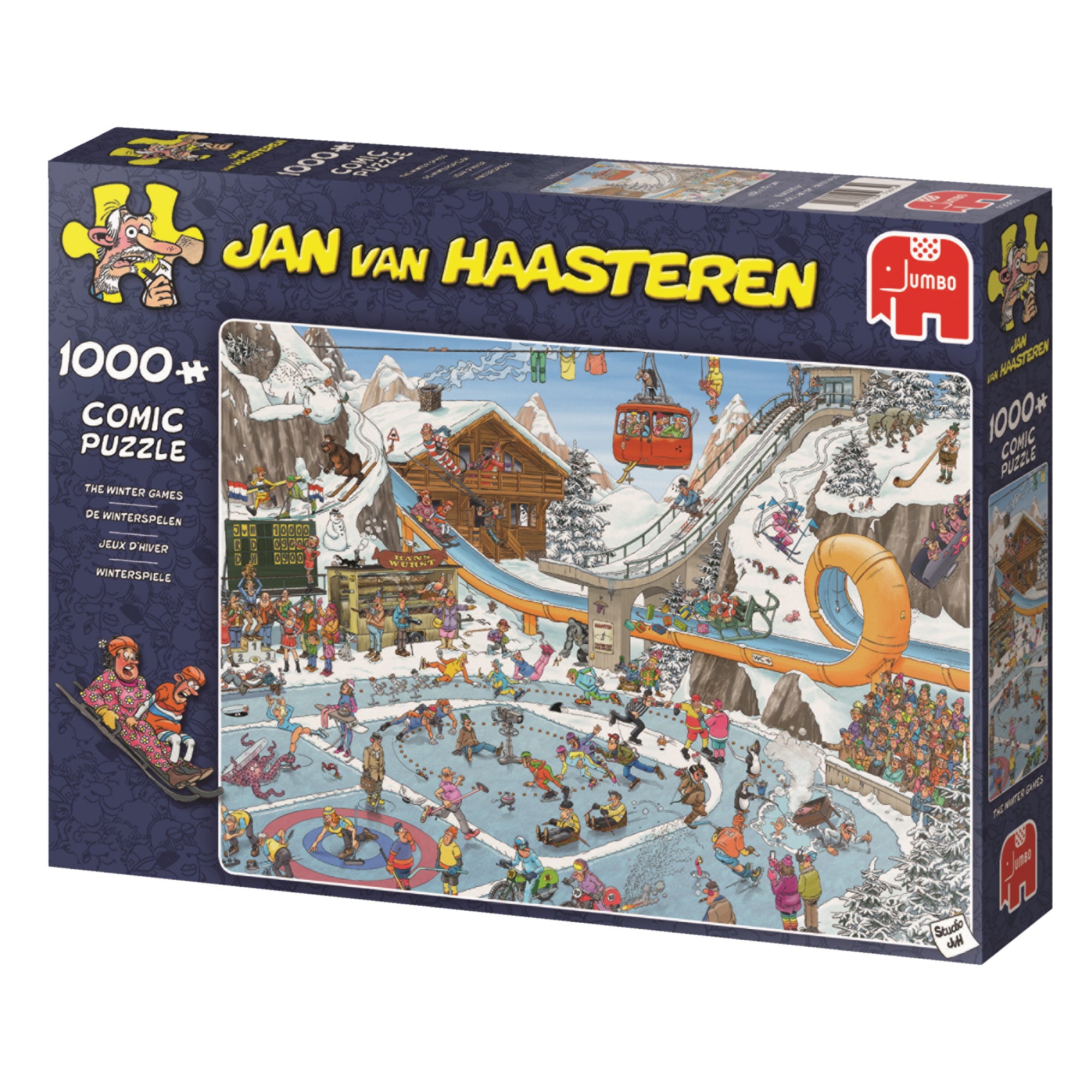 Jan van Haasteren - The Winter Games (1000 pieces)