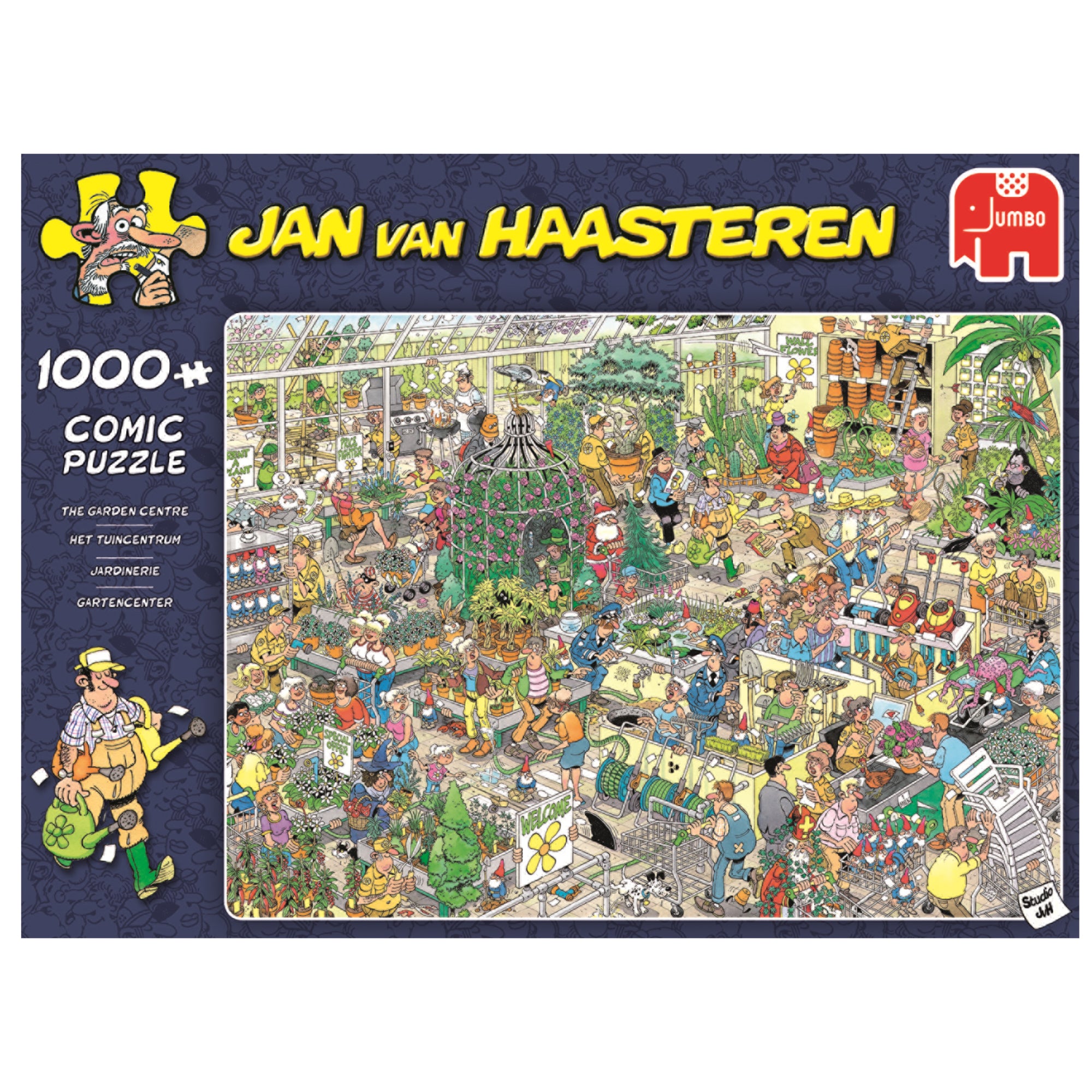 Jan van Haasteren - The Garden Centre (1000 pieces)