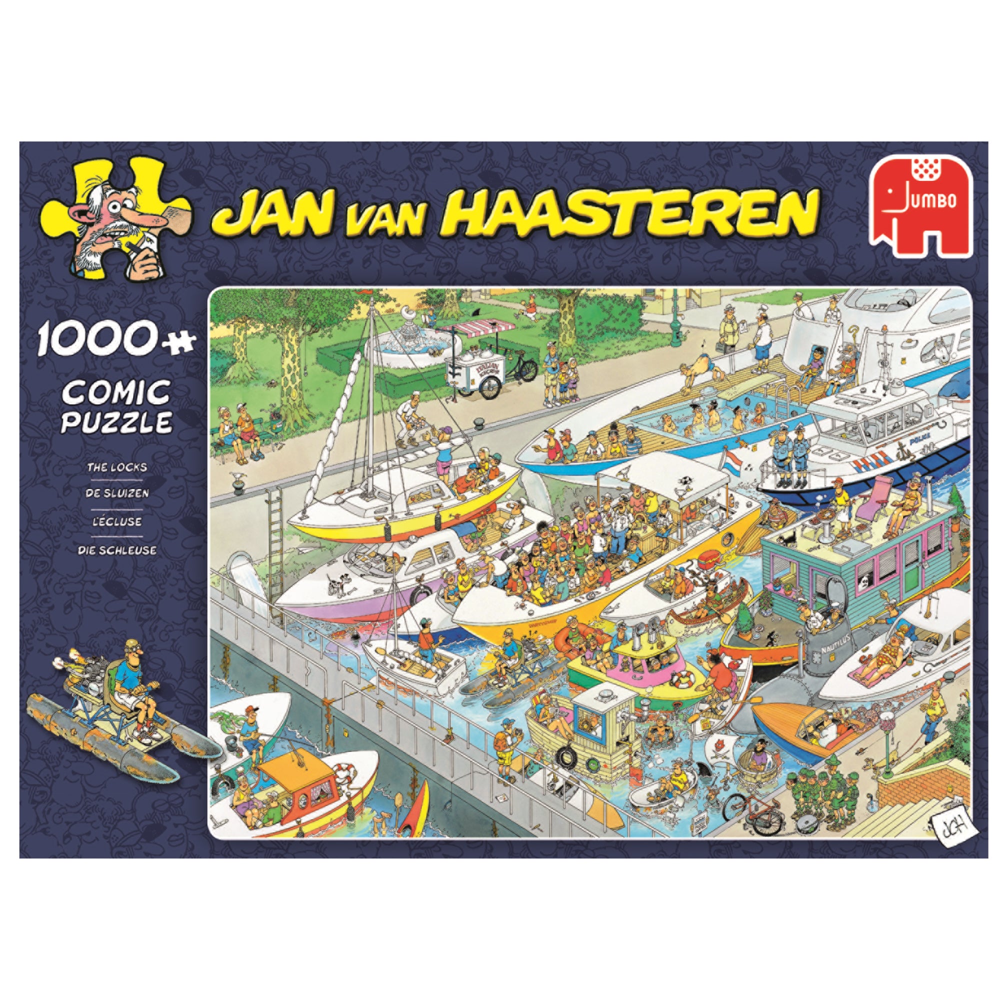 Jan van Haasteren - The Locks (1000 pieces)