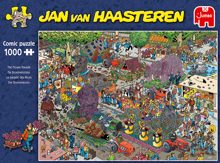 Jan van Haasteren - The Flower Parade (1000 pieces)