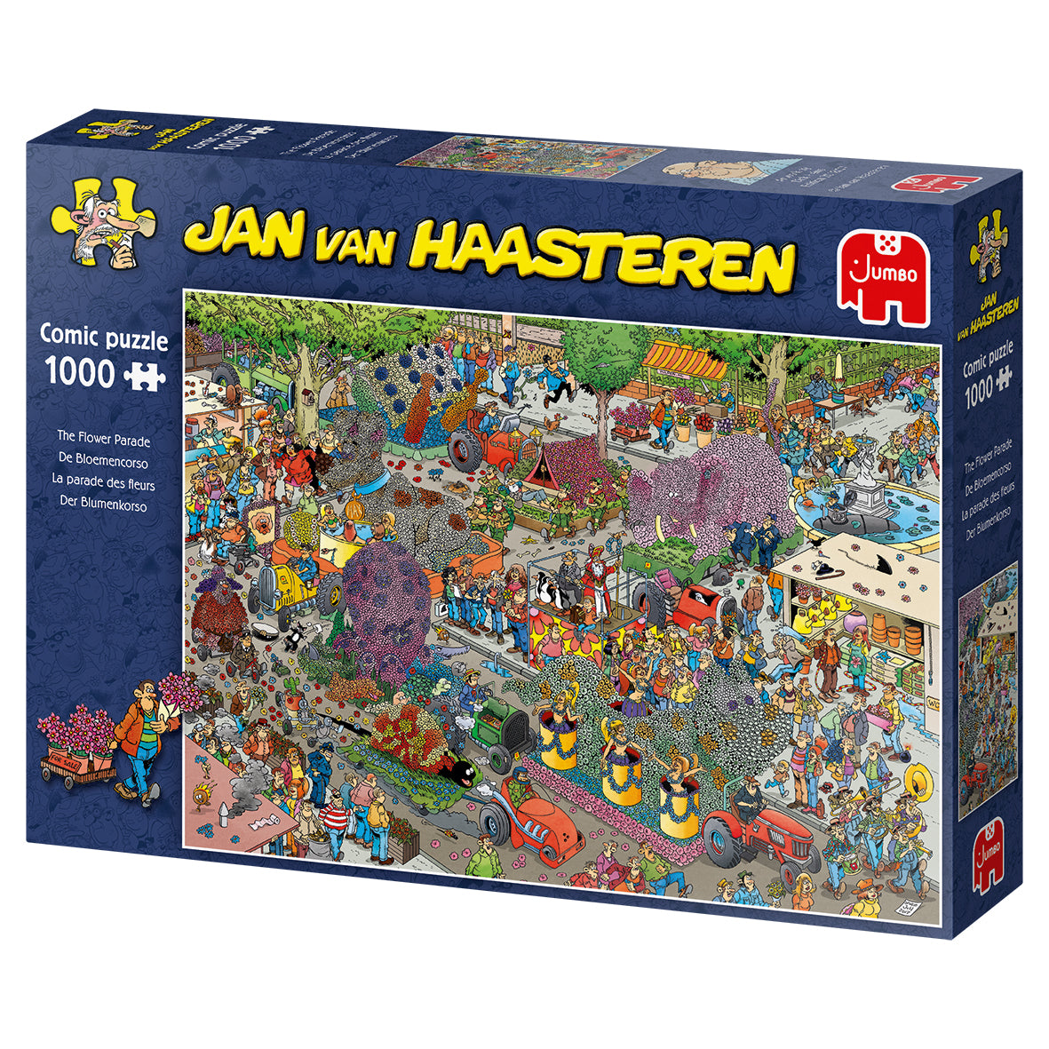 Jan van Haasteren - The Flower Parade (1000 pieces)