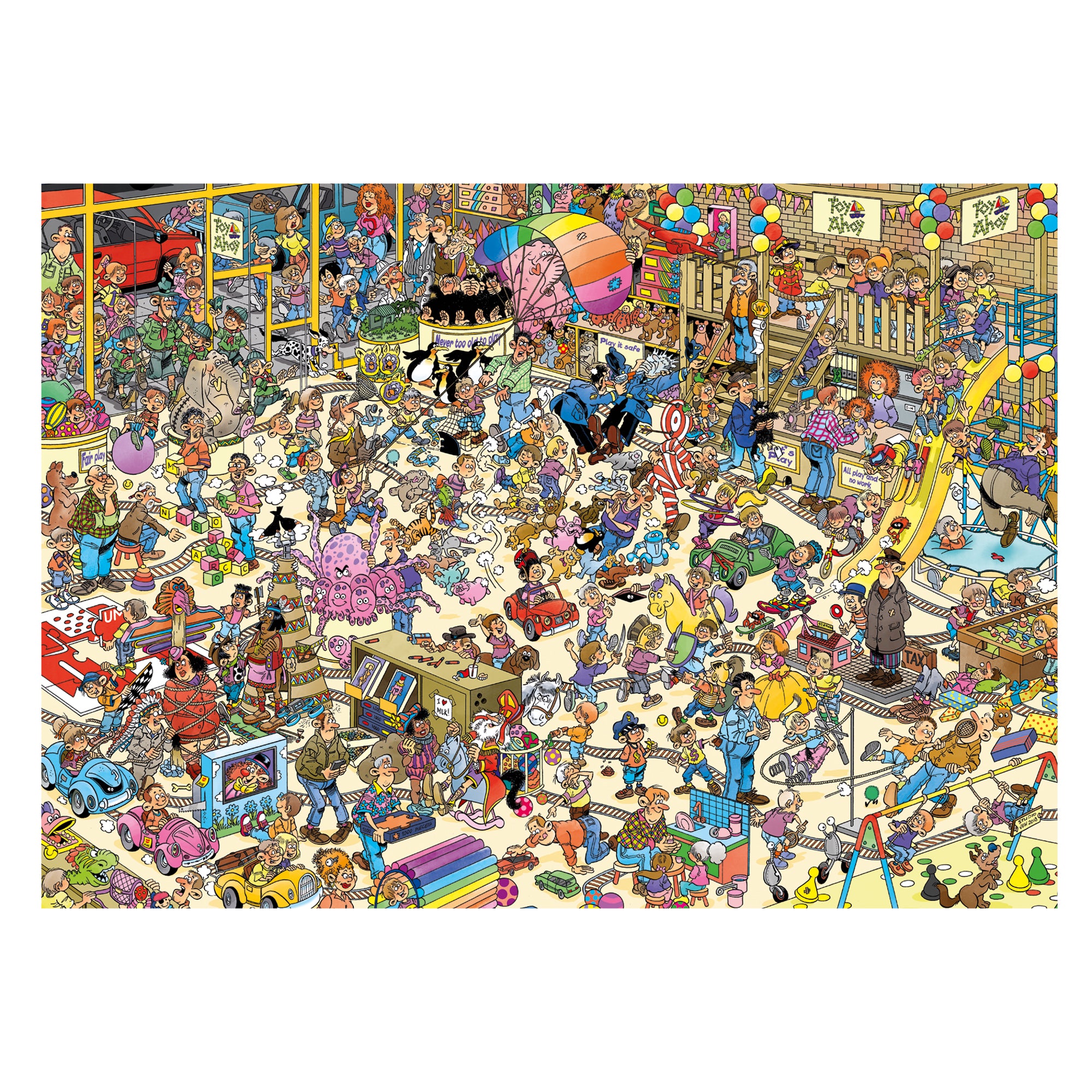 Jan van Haasteren - The Toy Shop (1000 pieces)