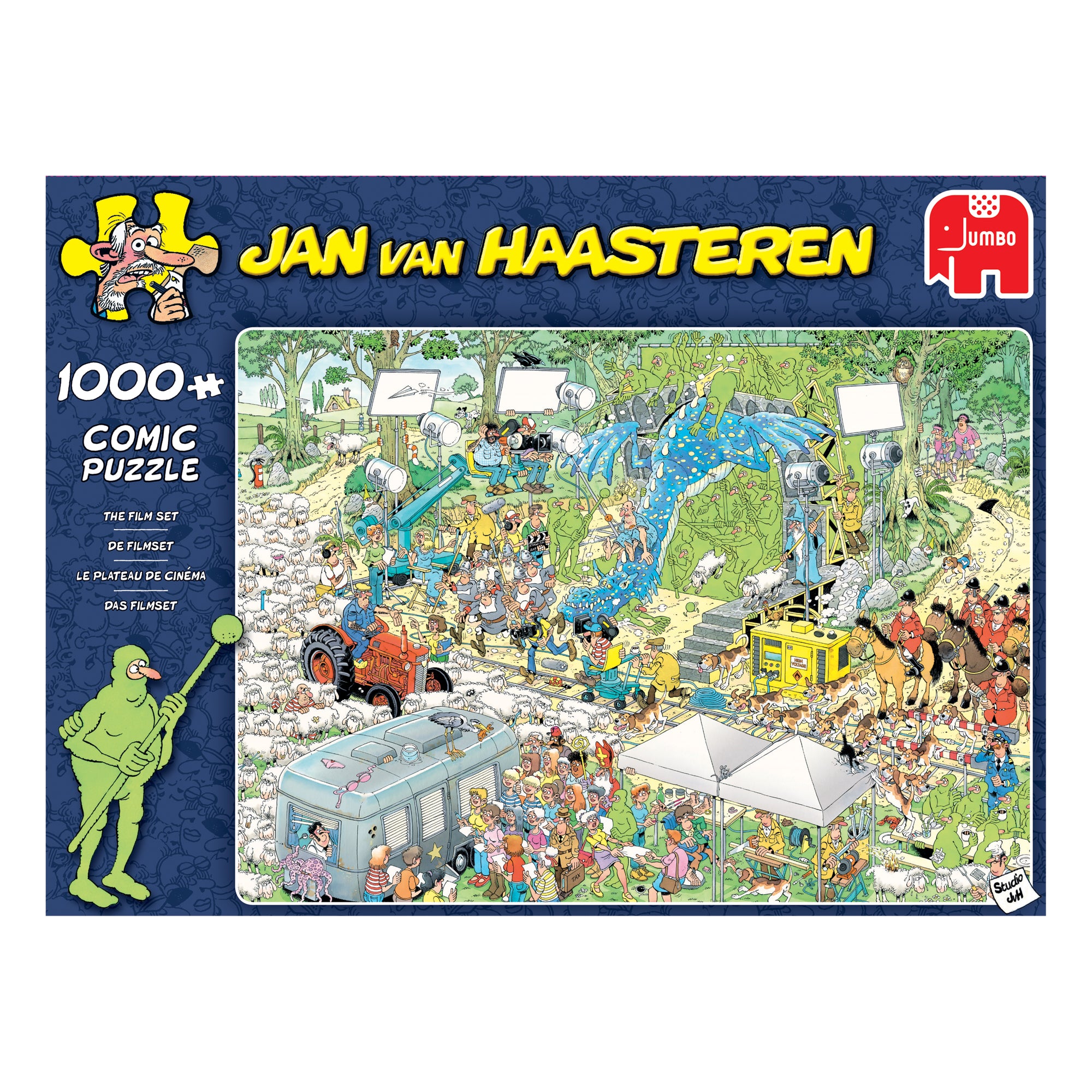 Jan van Haasteren - The Film Set (1000 pieces)
