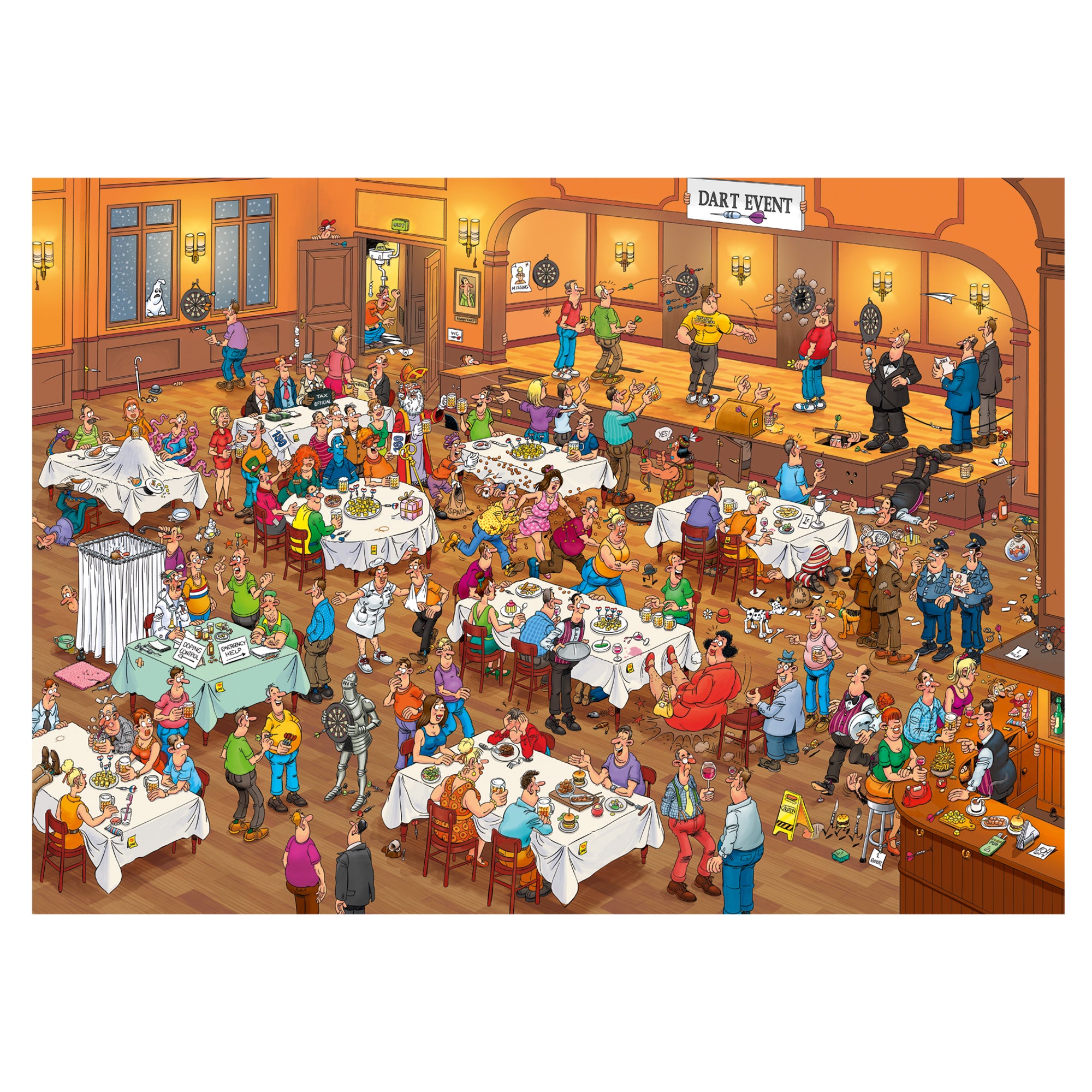Jan van Haasteren - Darts (1000 pieces)