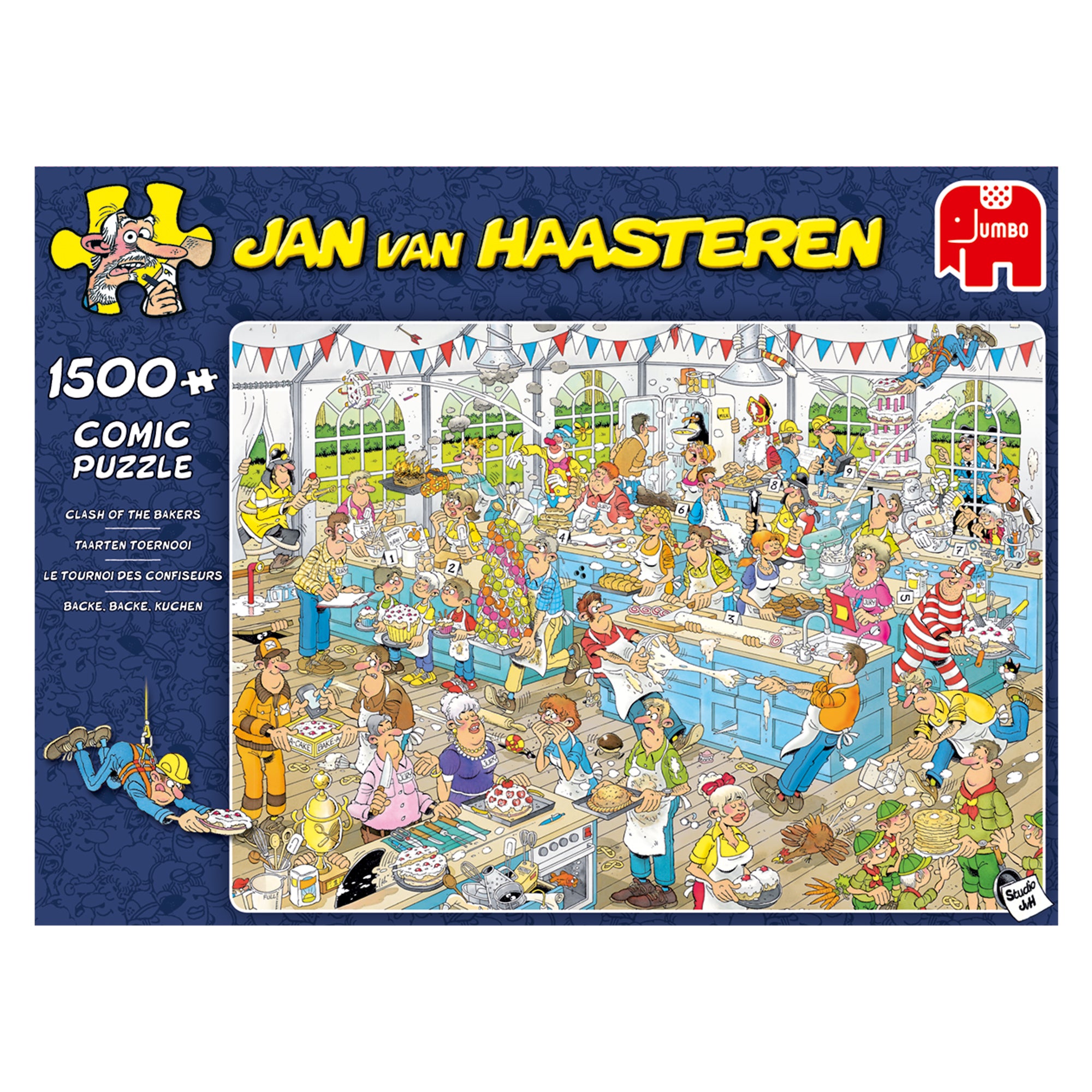 Jan van Haasteren - Clash of the Bakers (1500 pieces)