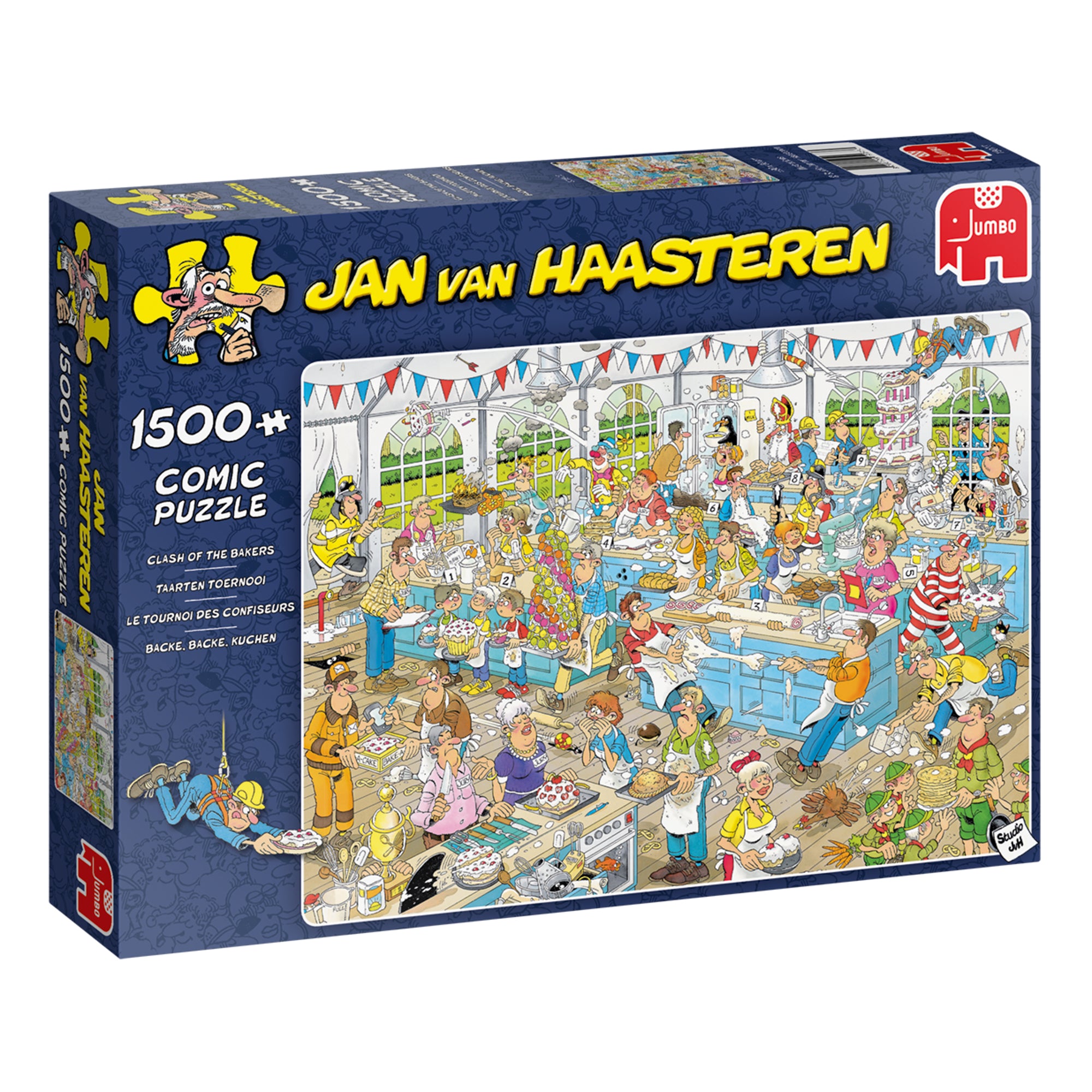 Jan van Haasteren - Clash of the Bakers (1500 pieces)