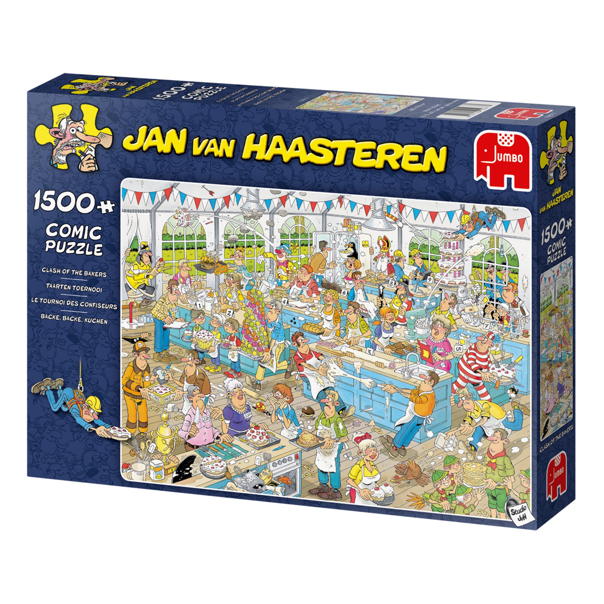 Jan van Haasteren - Clash of the Bakers (1500 pieces)