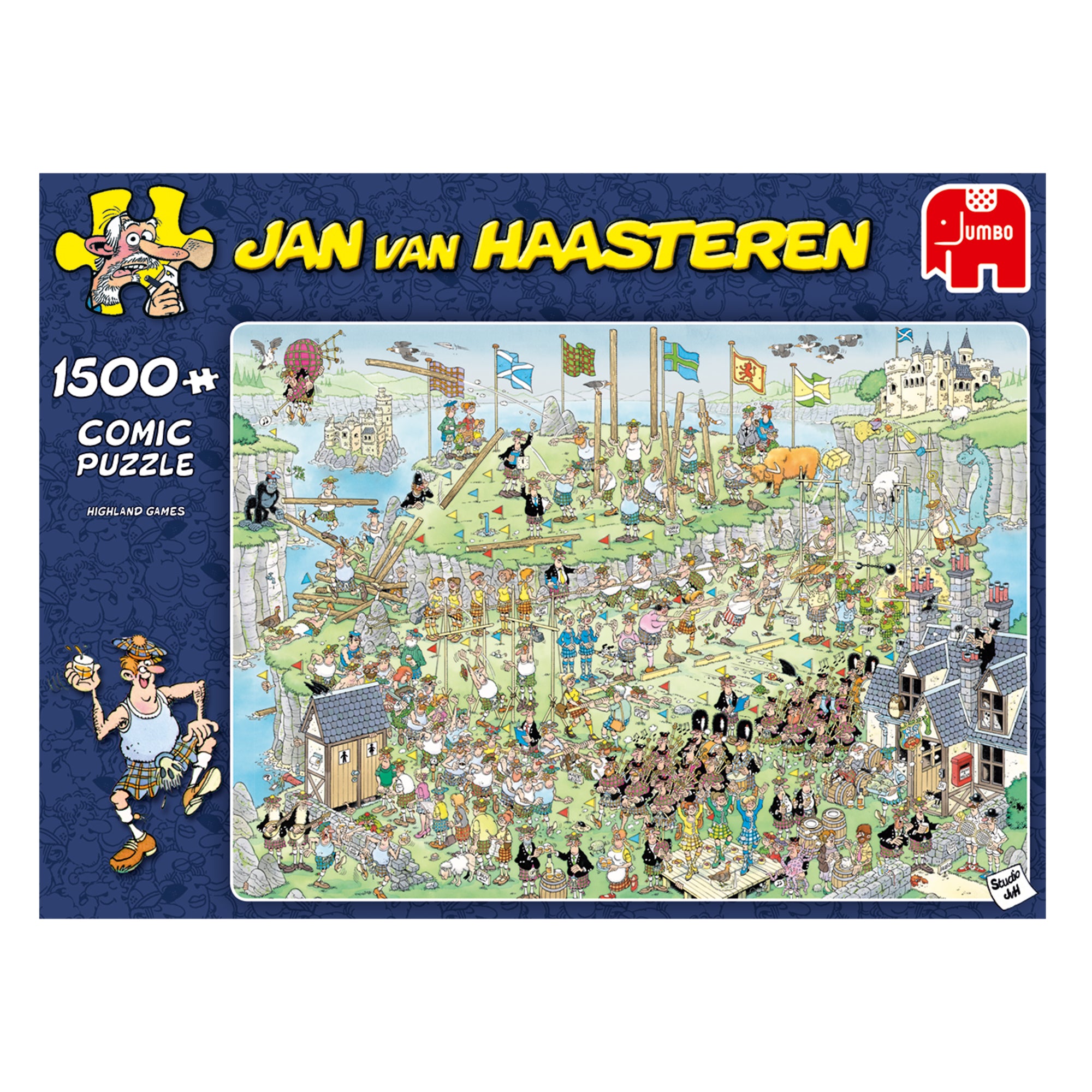 Jan van Haasteren - Highland Games (1500 pieces)