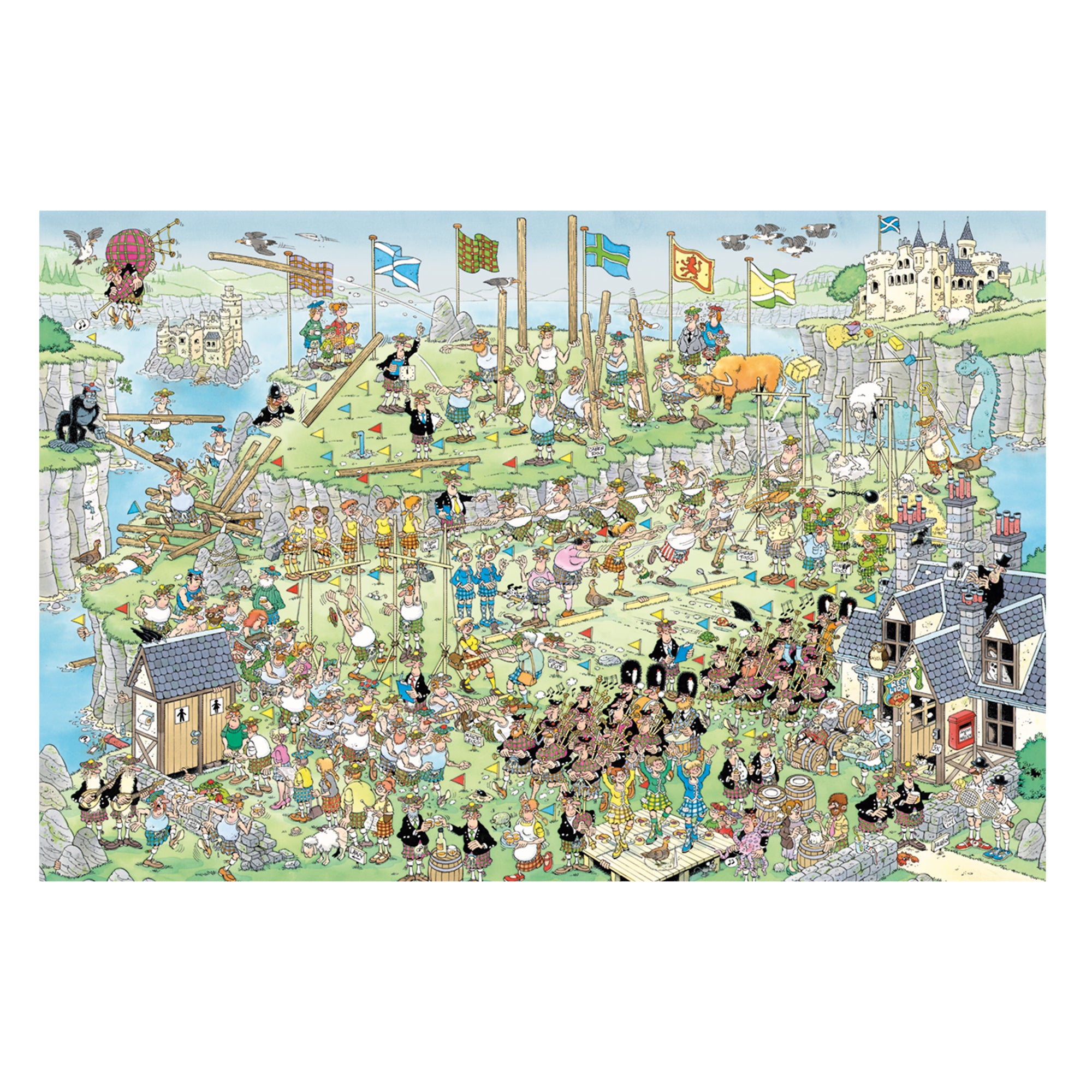Jan van Haasteren - Highland Games (1500 pieces)