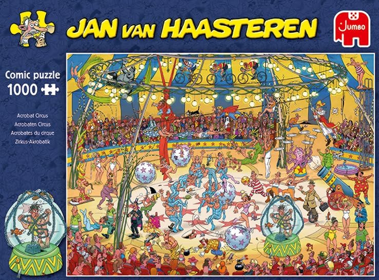 Jan van Haasteren - Acrobat Circus (1000 pieces)