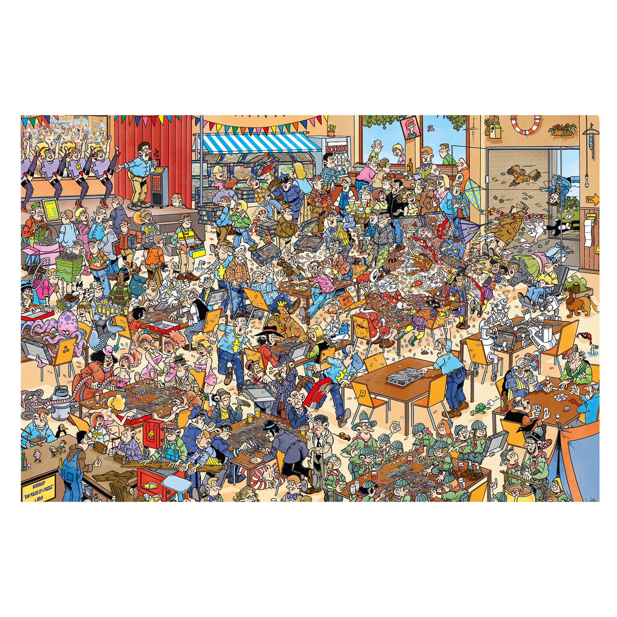 Jan van Haasteren - National Championships Puzzling (1000 pieces)