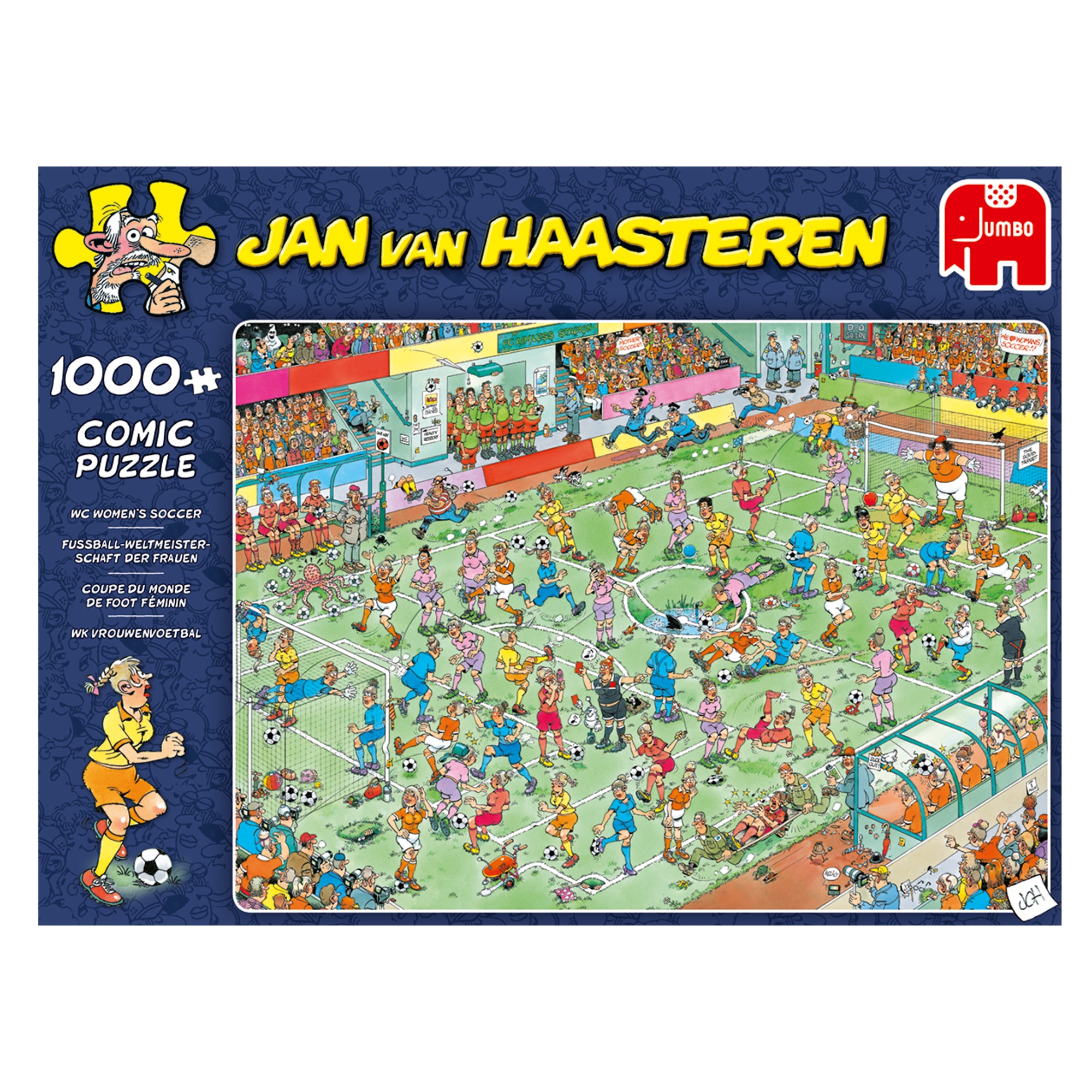Jan van Haasteren - WC Women's Soccer (1000 pieces)