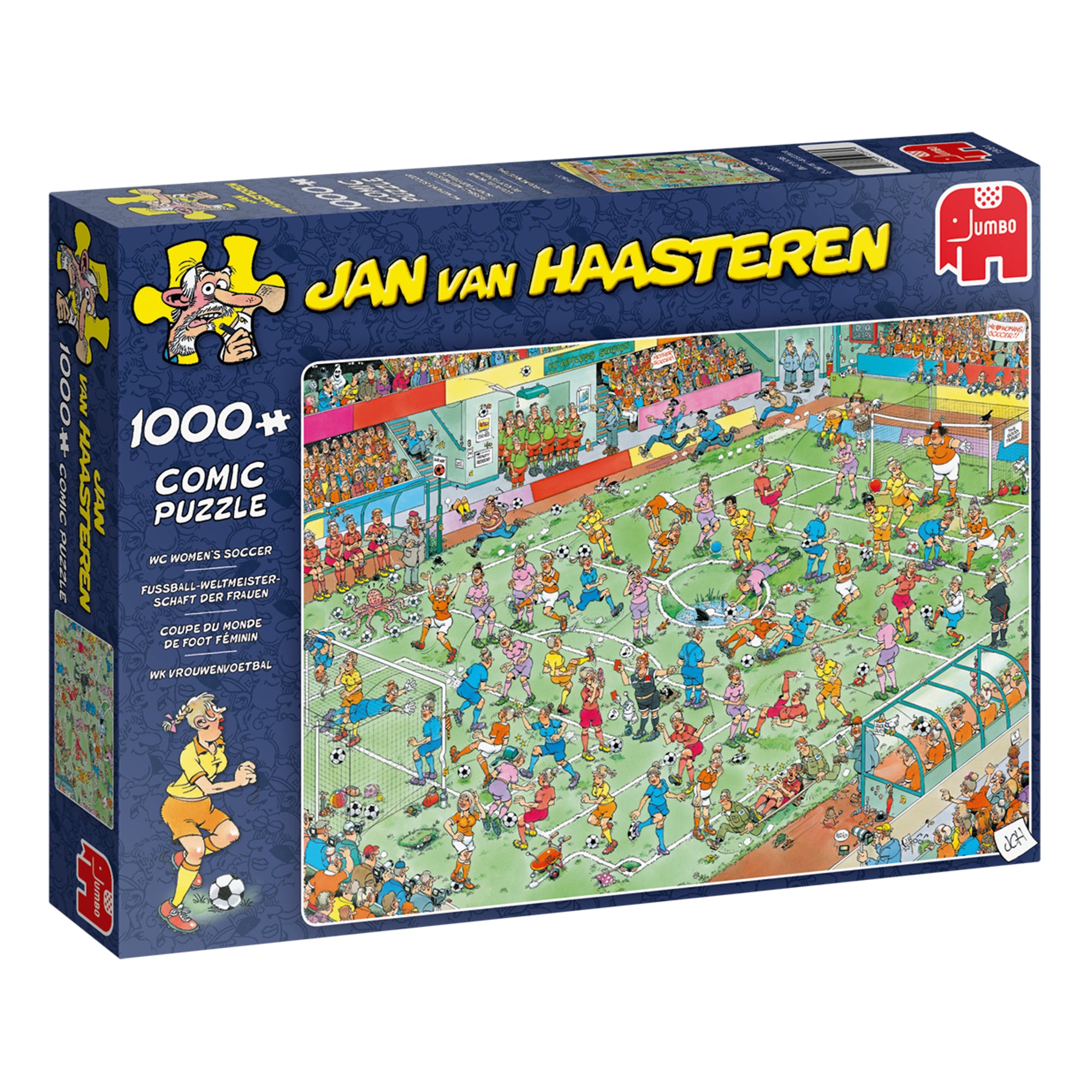 Jan van Haasteren - WC Women's Soccer (1000 pieces)