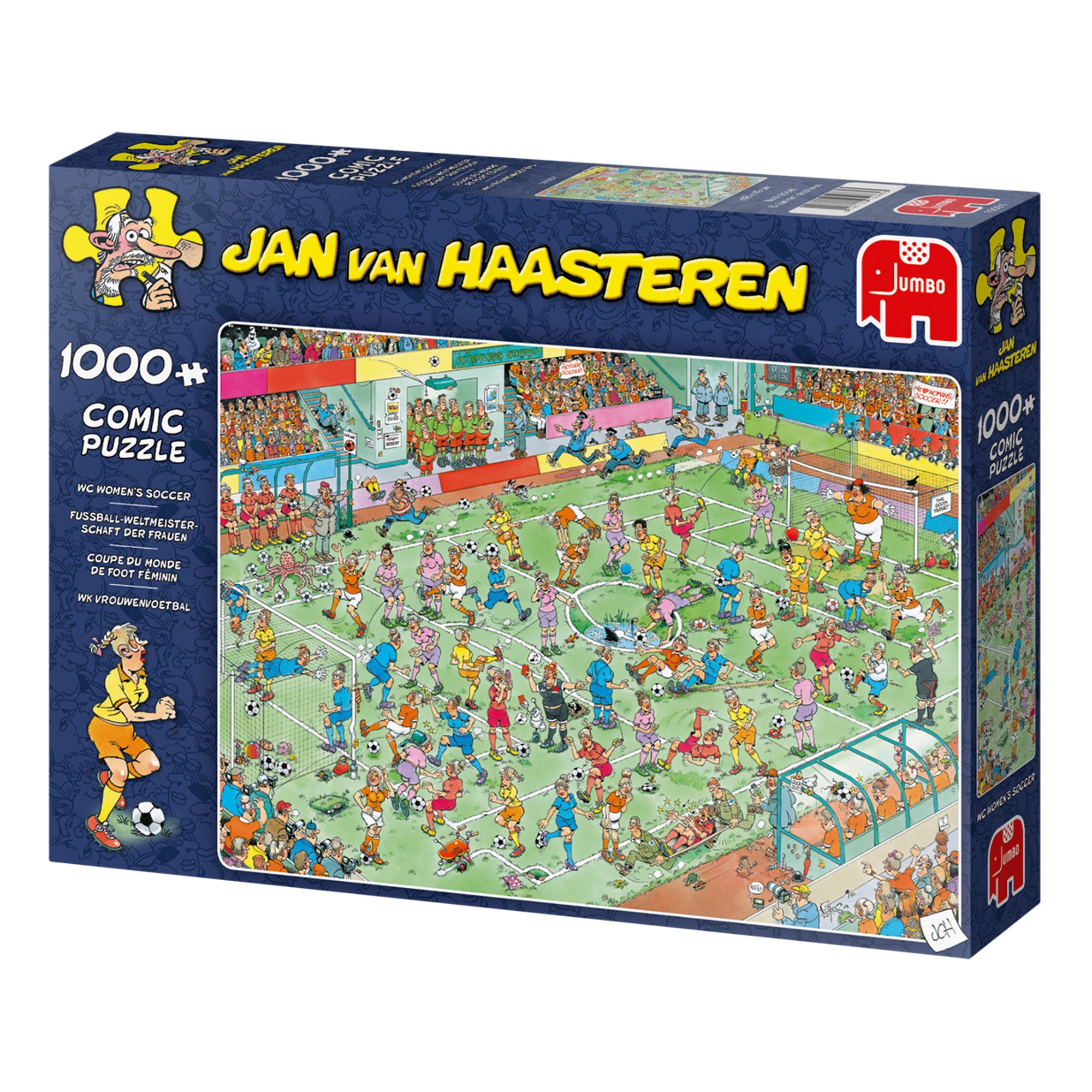 Jan van Haasteren - WC Women's Soccer (1000 pieces)