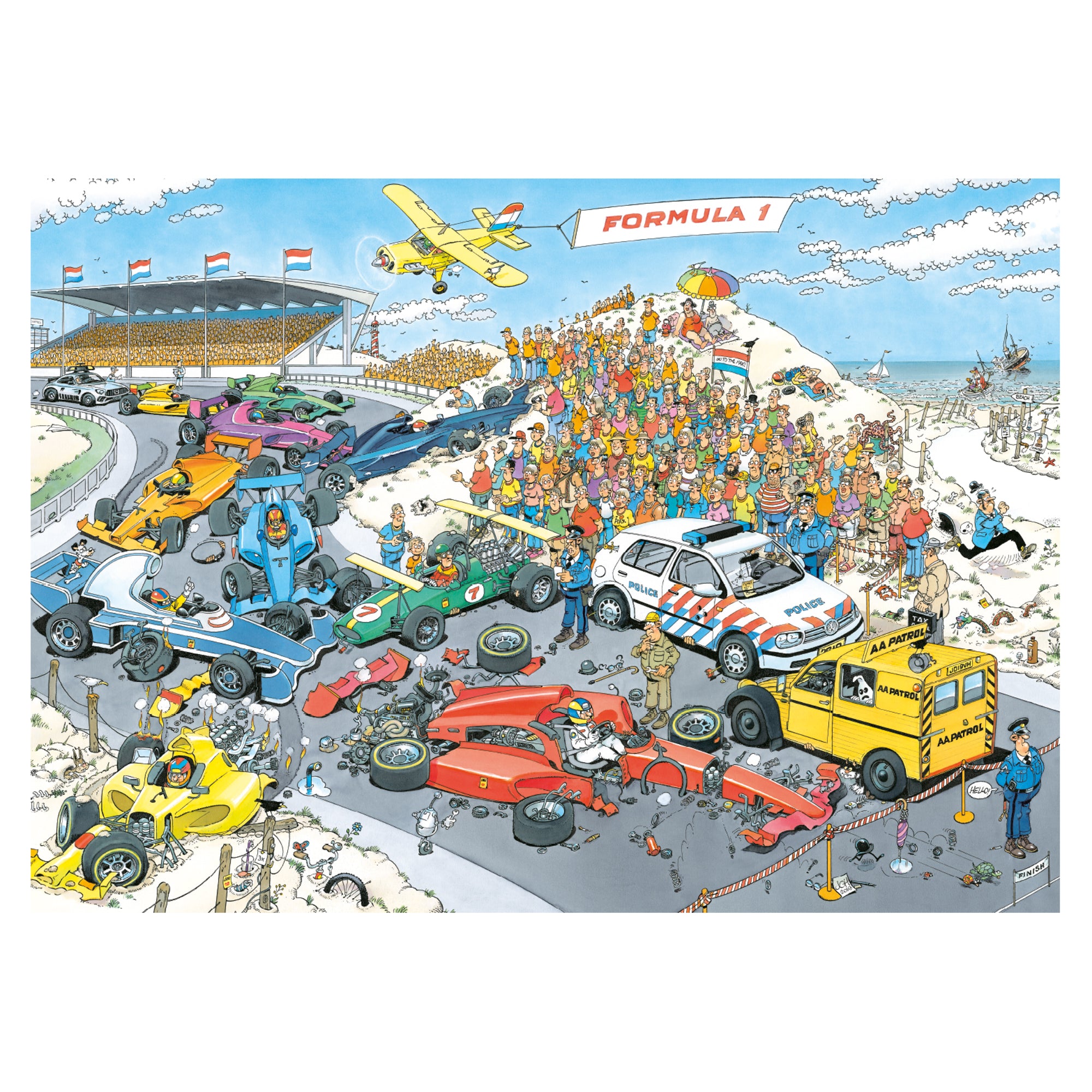 Jan van Haasteren - Grand Prix (1000 pieces)