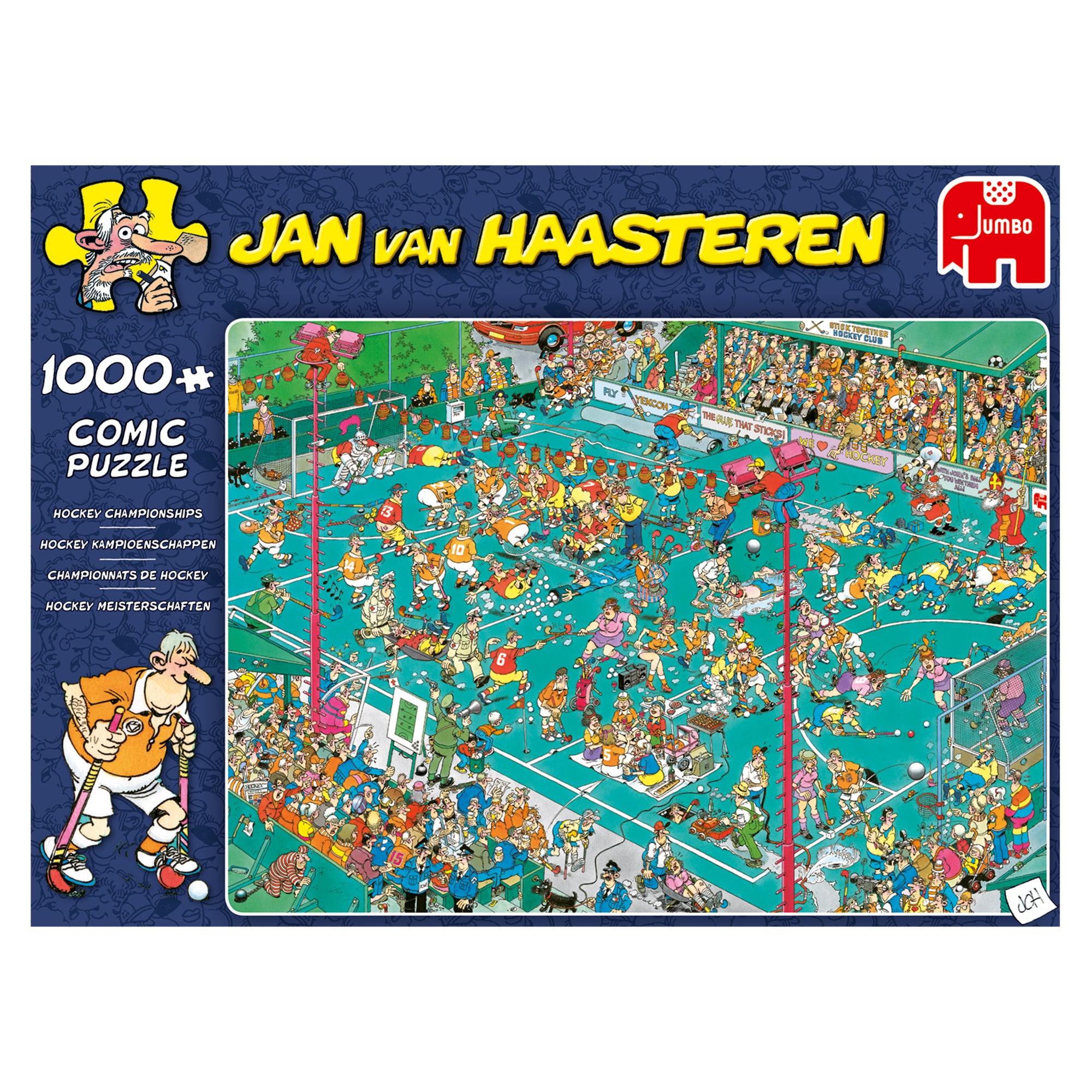 Jan van Haasteren - Hockey Championships (1000 pieces)