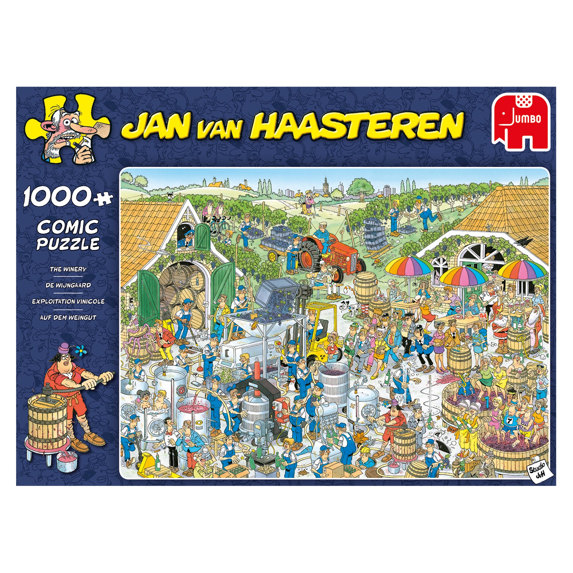 Jan van Haasteren - The Winery (1000 pieces)