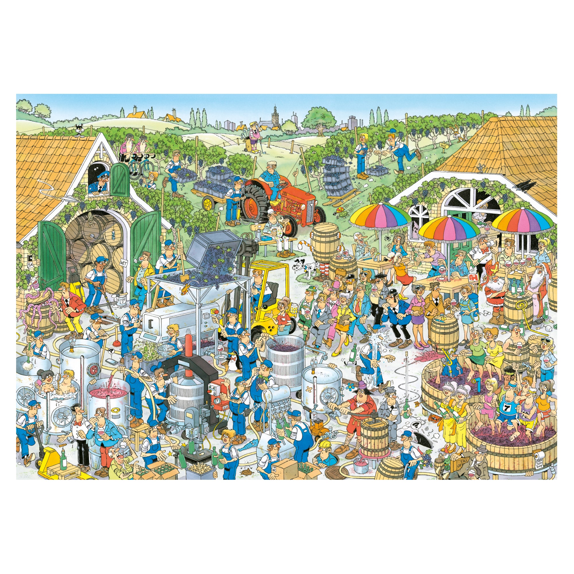 Jan van Haasteren - The Winery (1000 pieces)