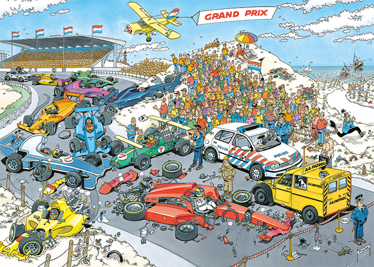 Jan van Haasteren - Grand Prix (2000 pieces)