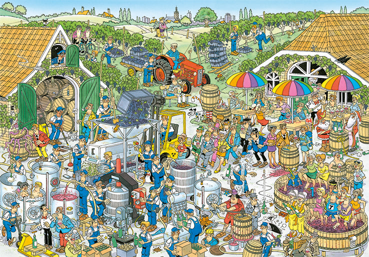 Jan van Haasteren - The Winery (3000 pieces)