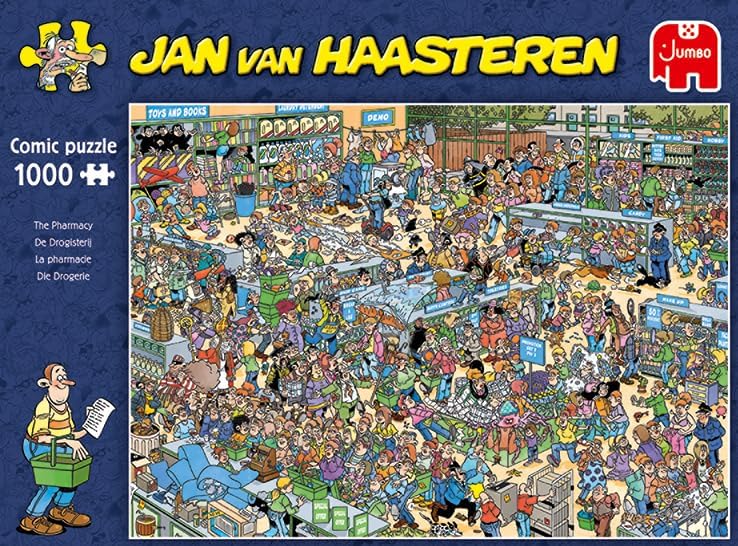 Jan van Haasteren - The Pharmacy (1000 pieces)
