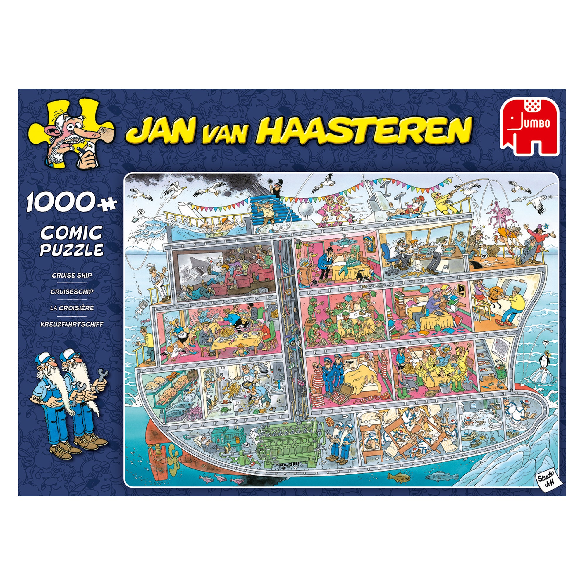 Jan van Haasteren - Cruise Ship (1000 pieces)
