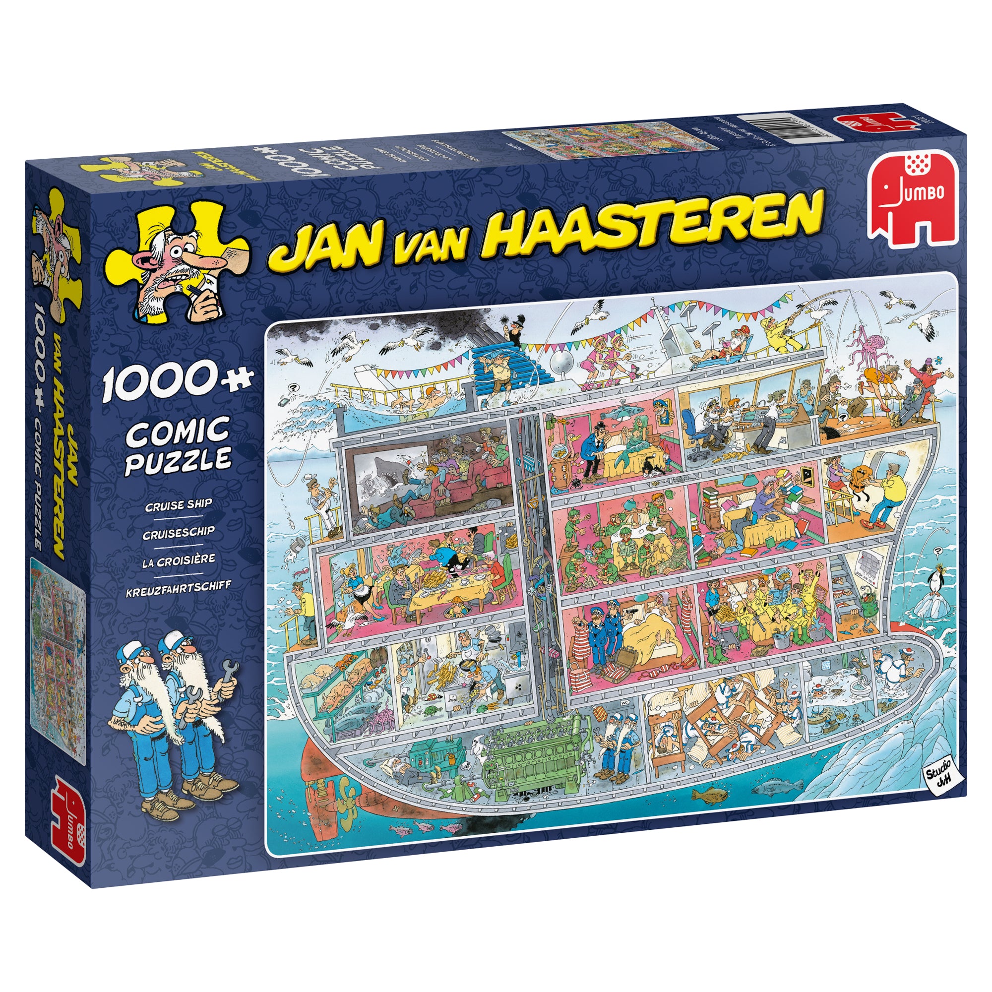 Jan van Haasteren - Cruise Ship (1000 pieces)