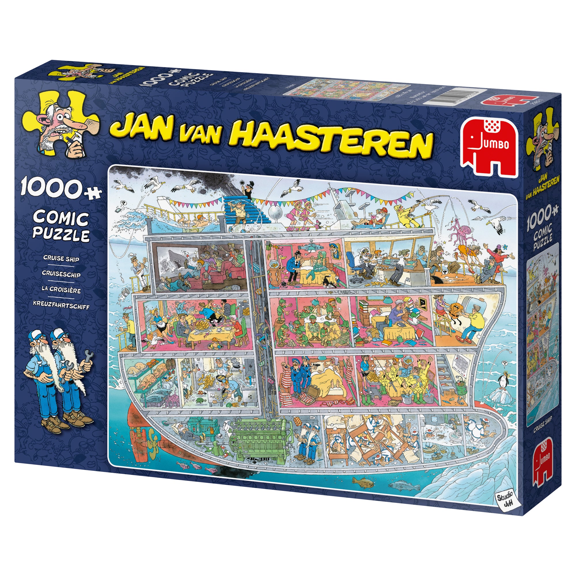 Jan van Haasteren - Cruise Ship (1000 pieces)