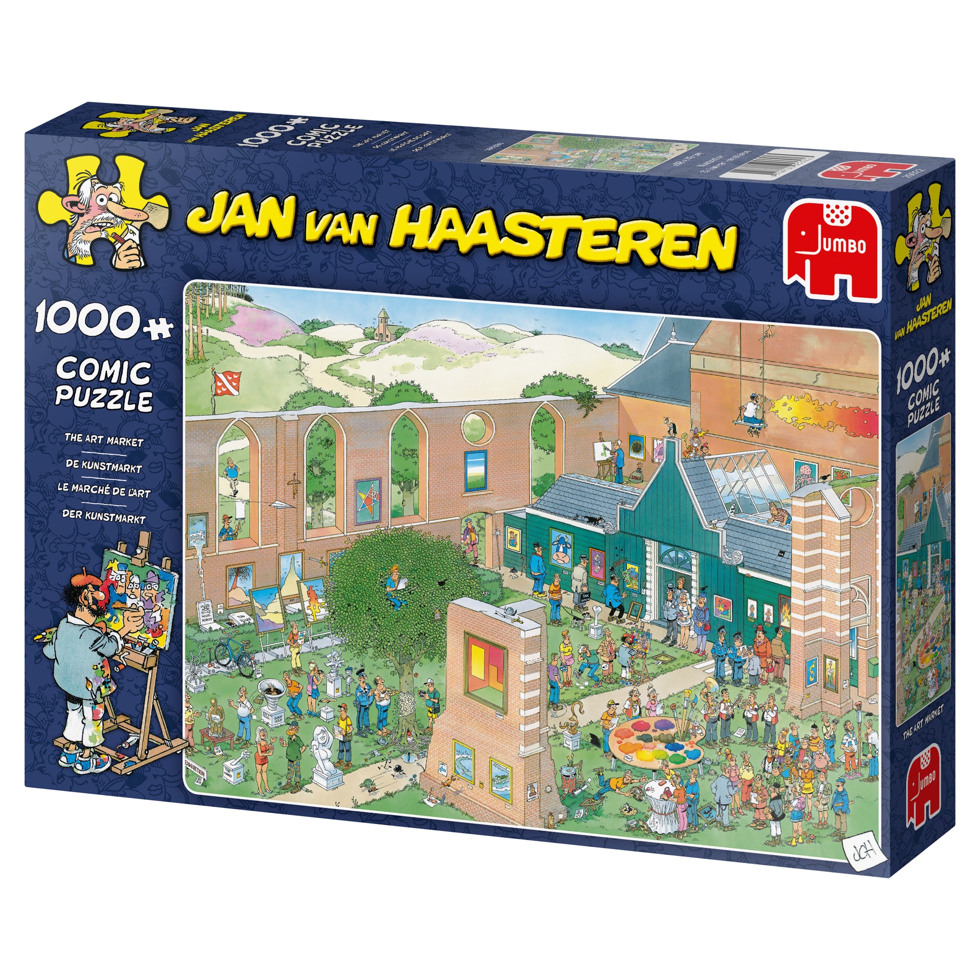Jan van Haasteren - The Art Market (1000 pieces)