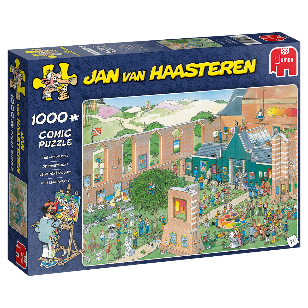 Jan van Haasteren - The Art Market (1000 pieces)