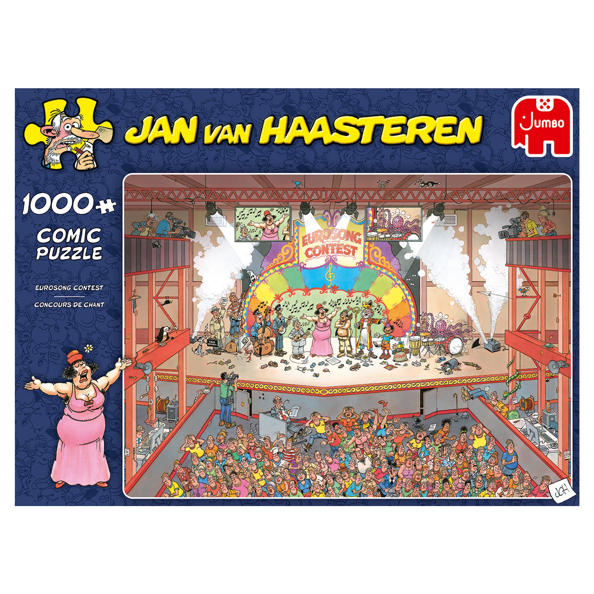 Jan van Haasteren - Eurosong Contest (1000 pieces)