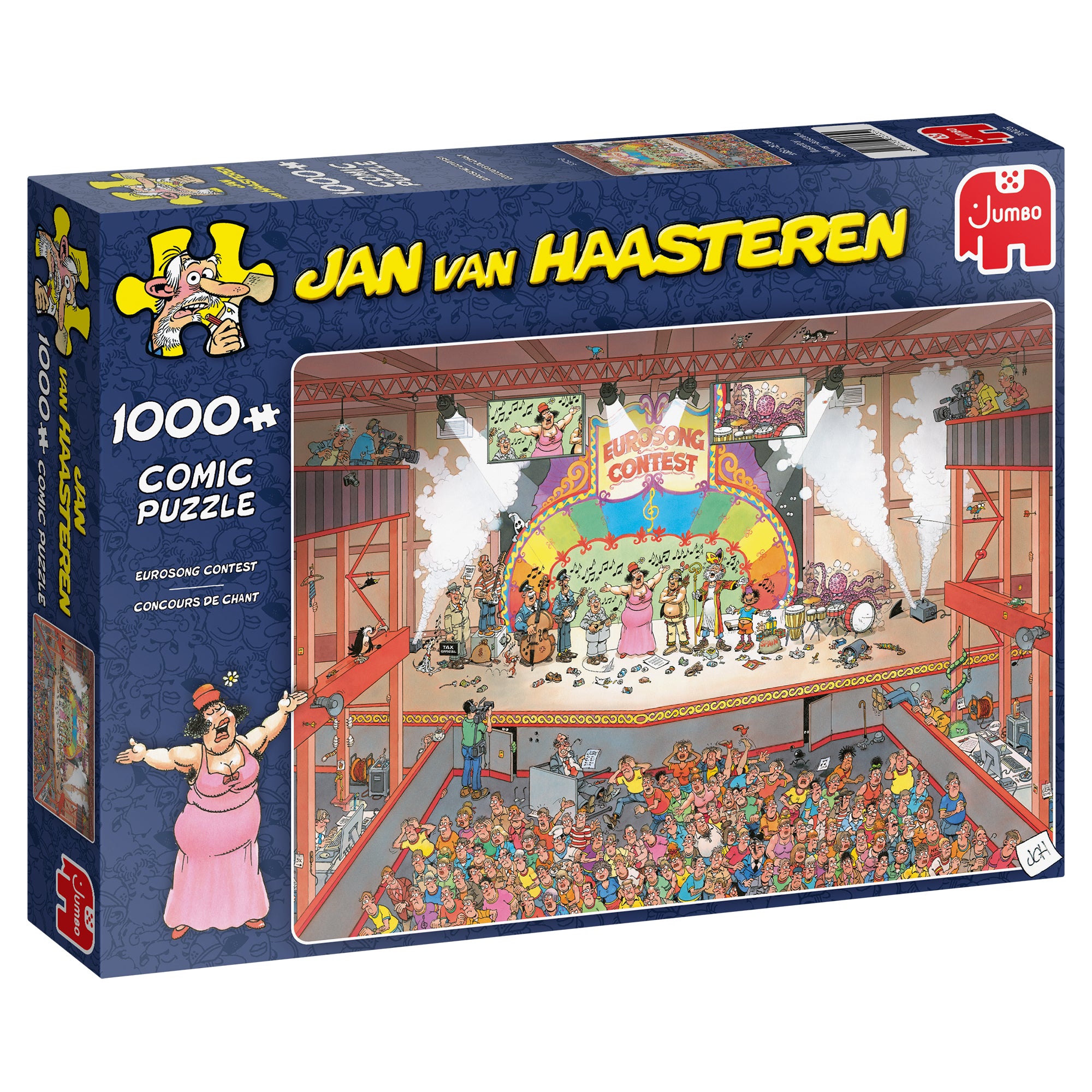 Jan van Haasteren - Eurosong Contest (1000 pieces)