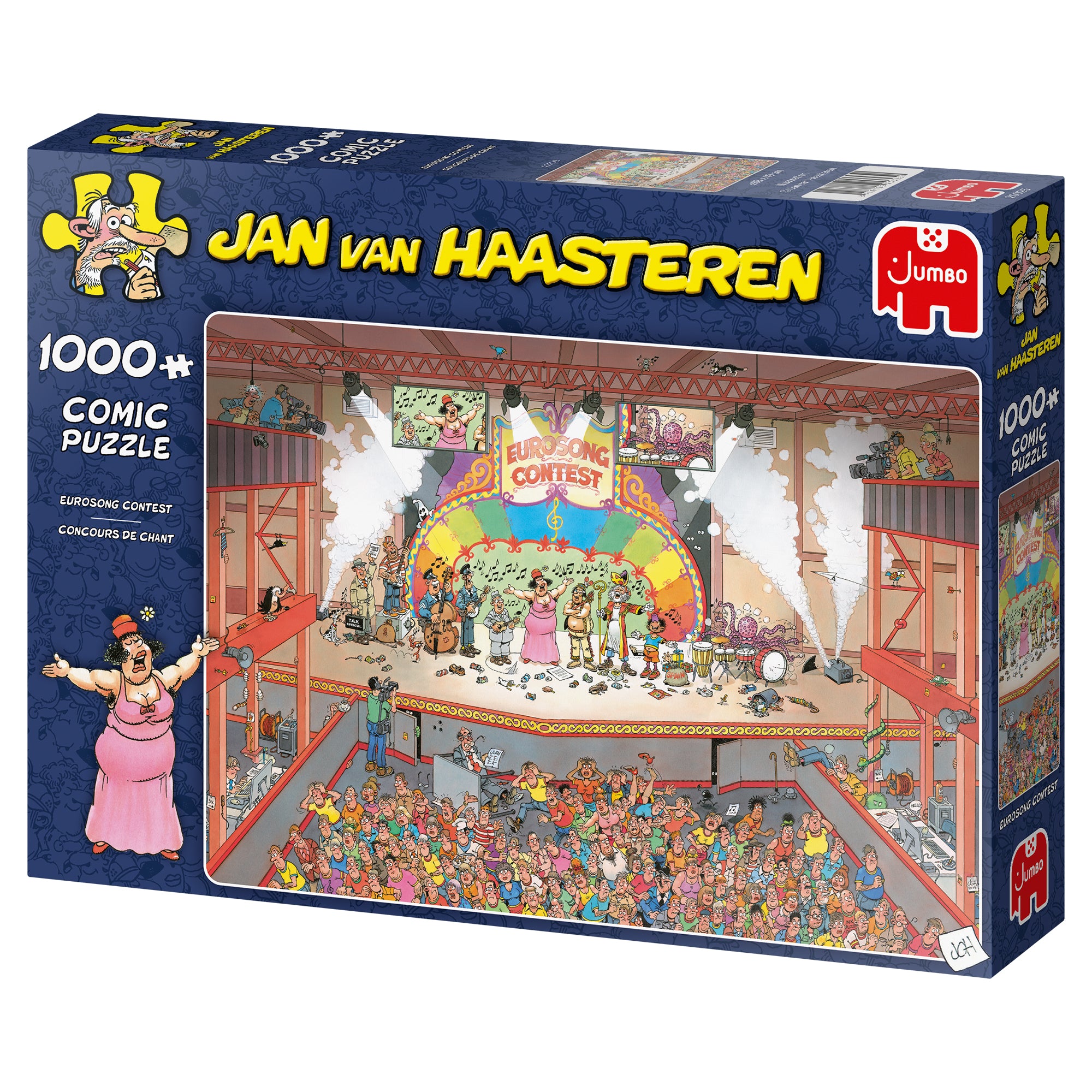 Jan van Haasteren - Eurosong Contest (1000 pieces)