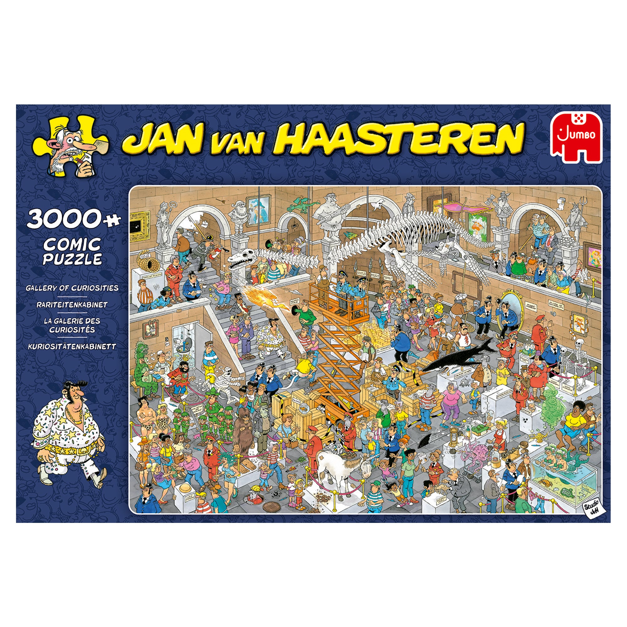 Jan van Haasteren - Gallery of Curiosities (3000 pieces)