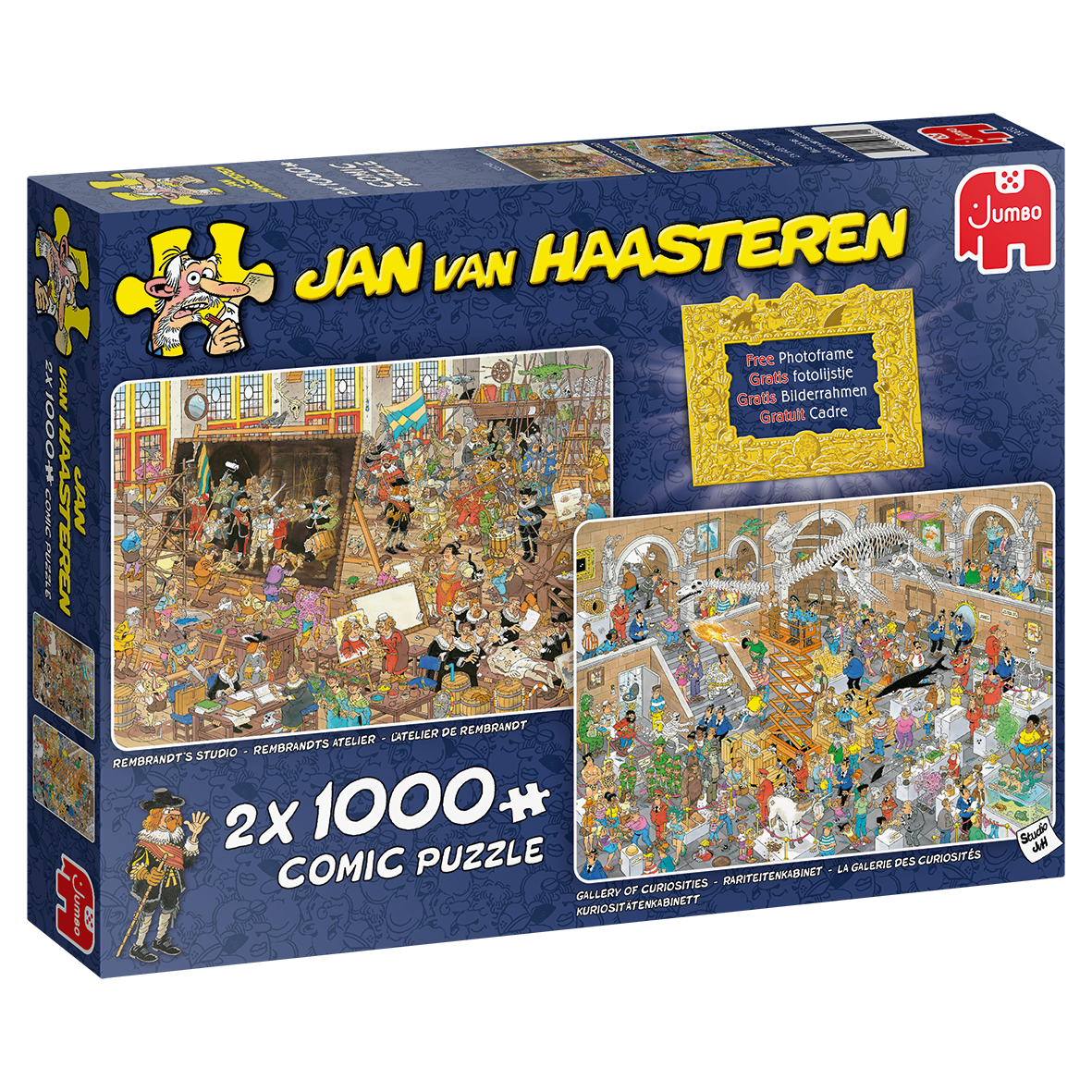 Jan van Haasteren - A Trip to the Museum (2x1000 pieces)