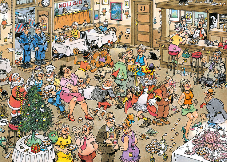 Jan van Haasteren - New Year Celebration! (500 pieces)