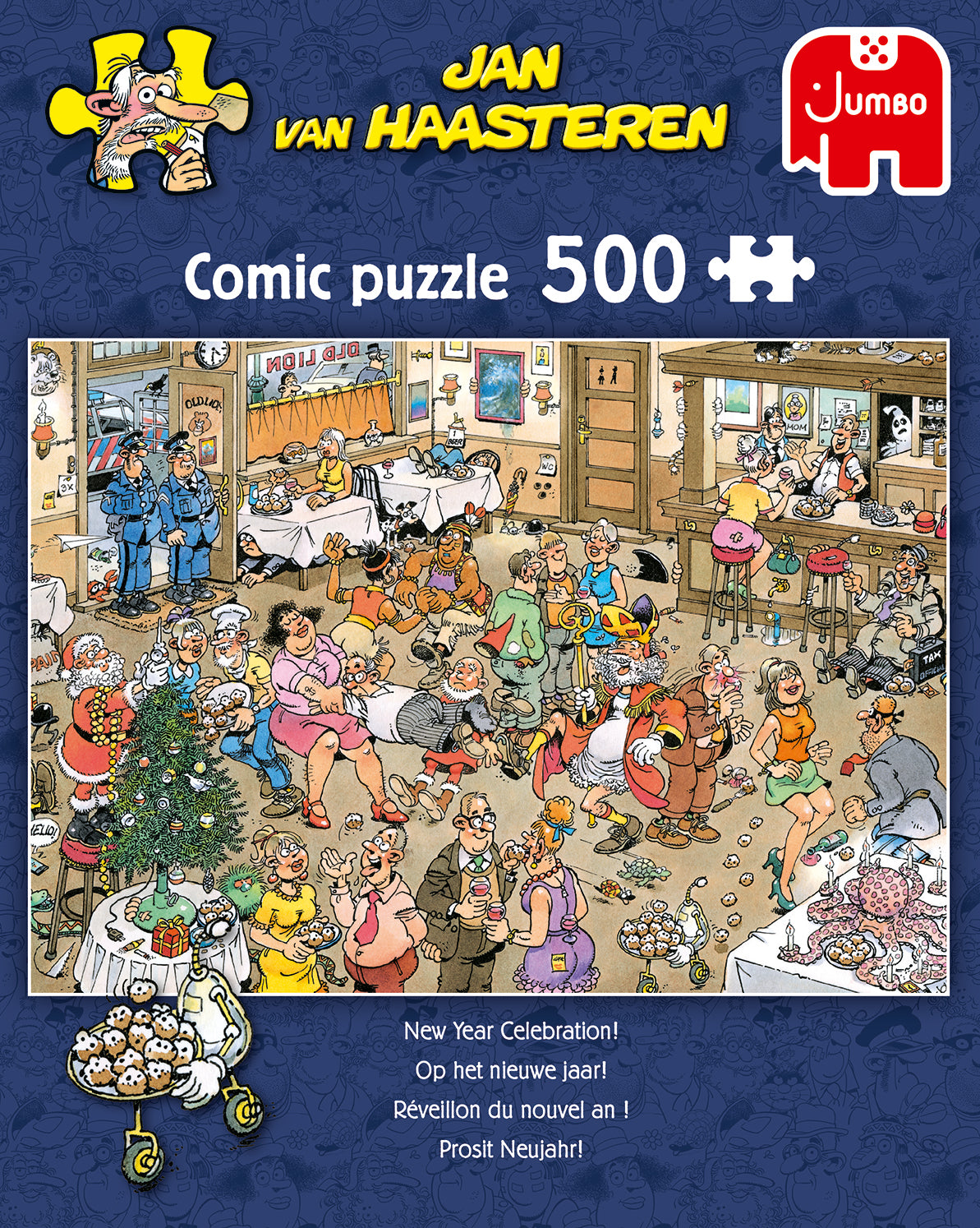 Jan van Haasteren - New Year Celebration! (500 pieces)