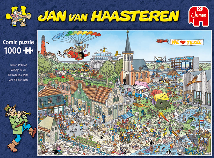 Jan van Haasteren - Island Retreat (1000 pieces)