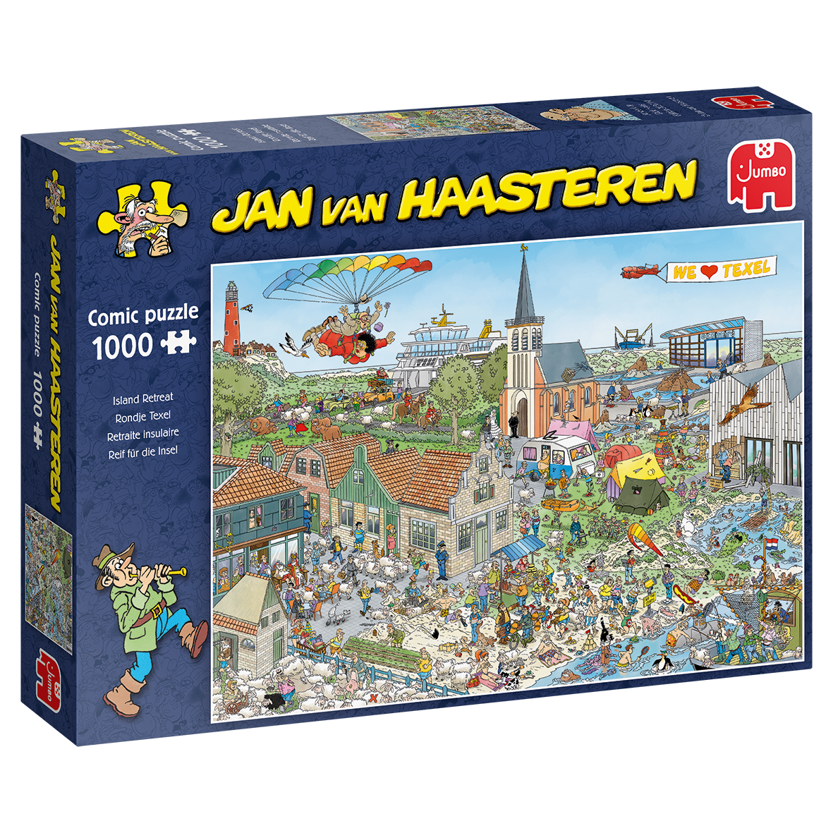 Jan van Haasteren - Island Retreat (1000 pieces)