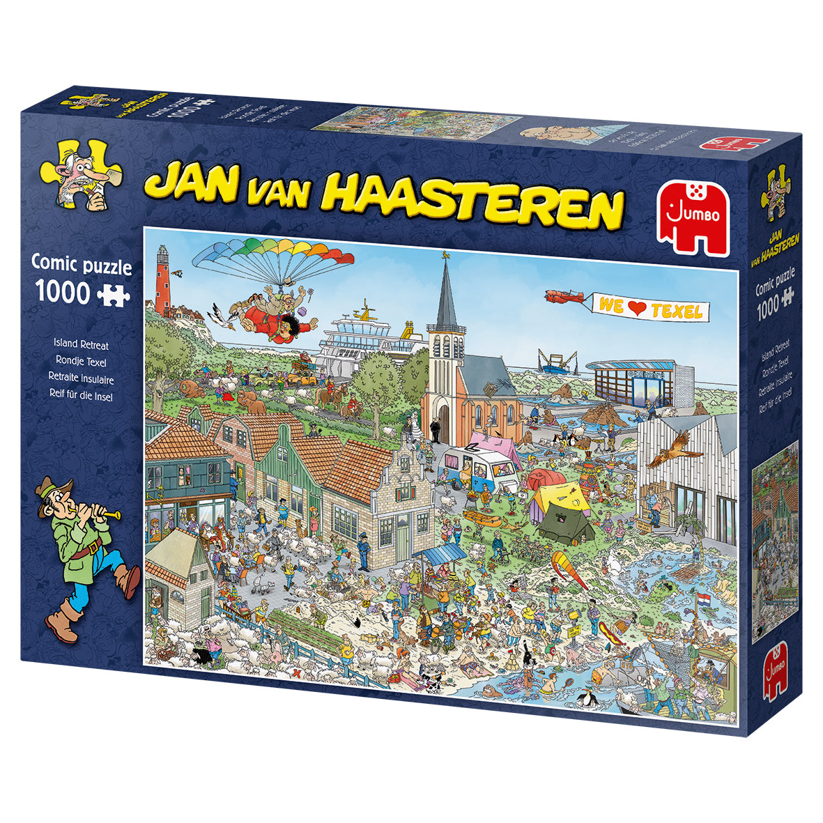 Jan van Haasteren - Island Retreat (1000 pieces)