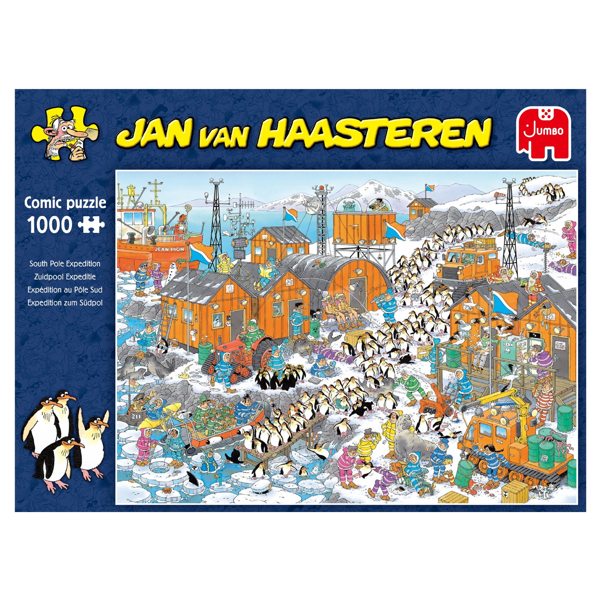 Jan van Haasteren - South Pole Expedition (1000 pieces)