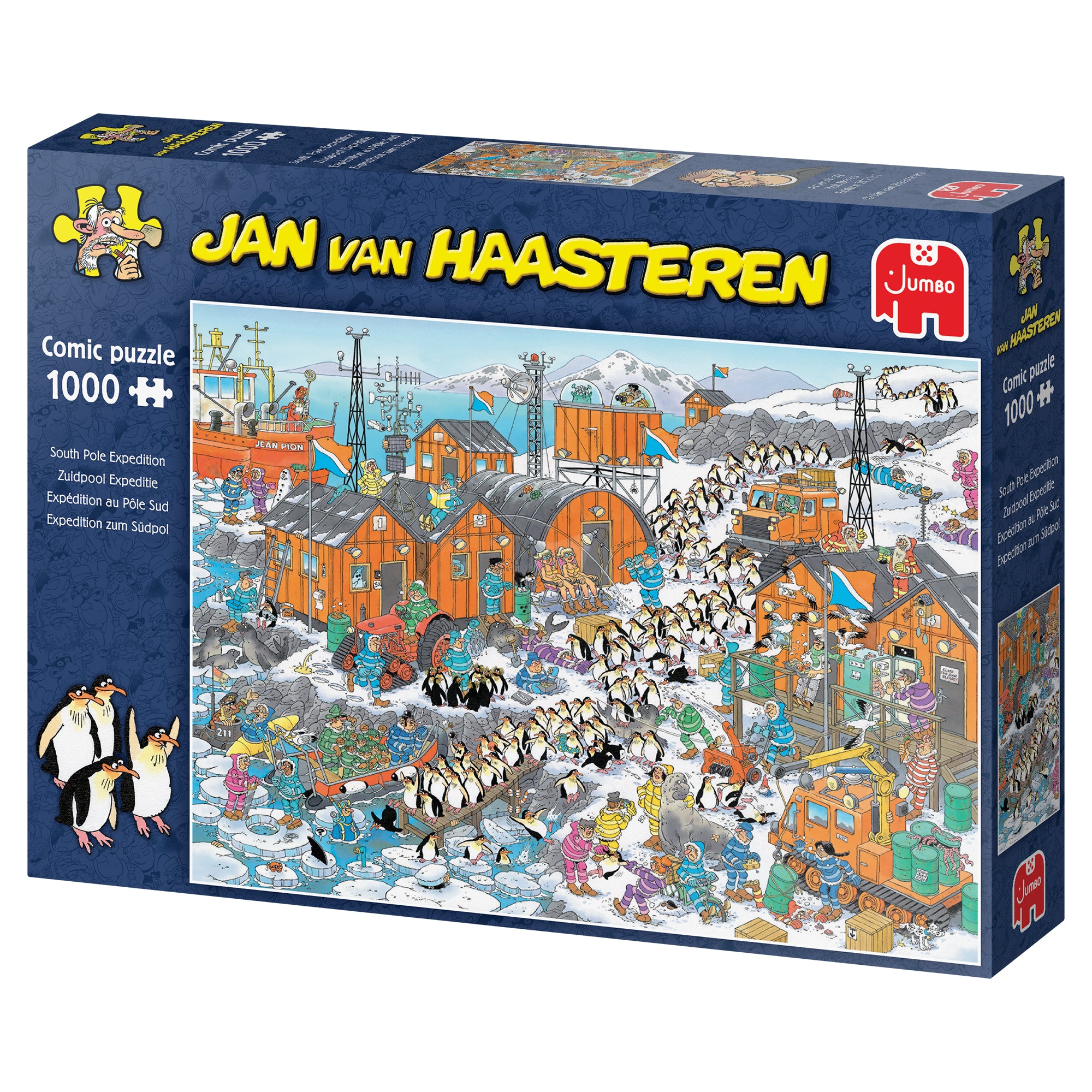 Jan van Haasteren - South Pole Expedition (1000 pieces)