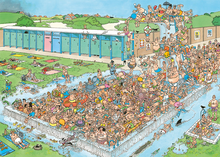Jan van Haasteren - Pool Pile-Up (1000 pieces)