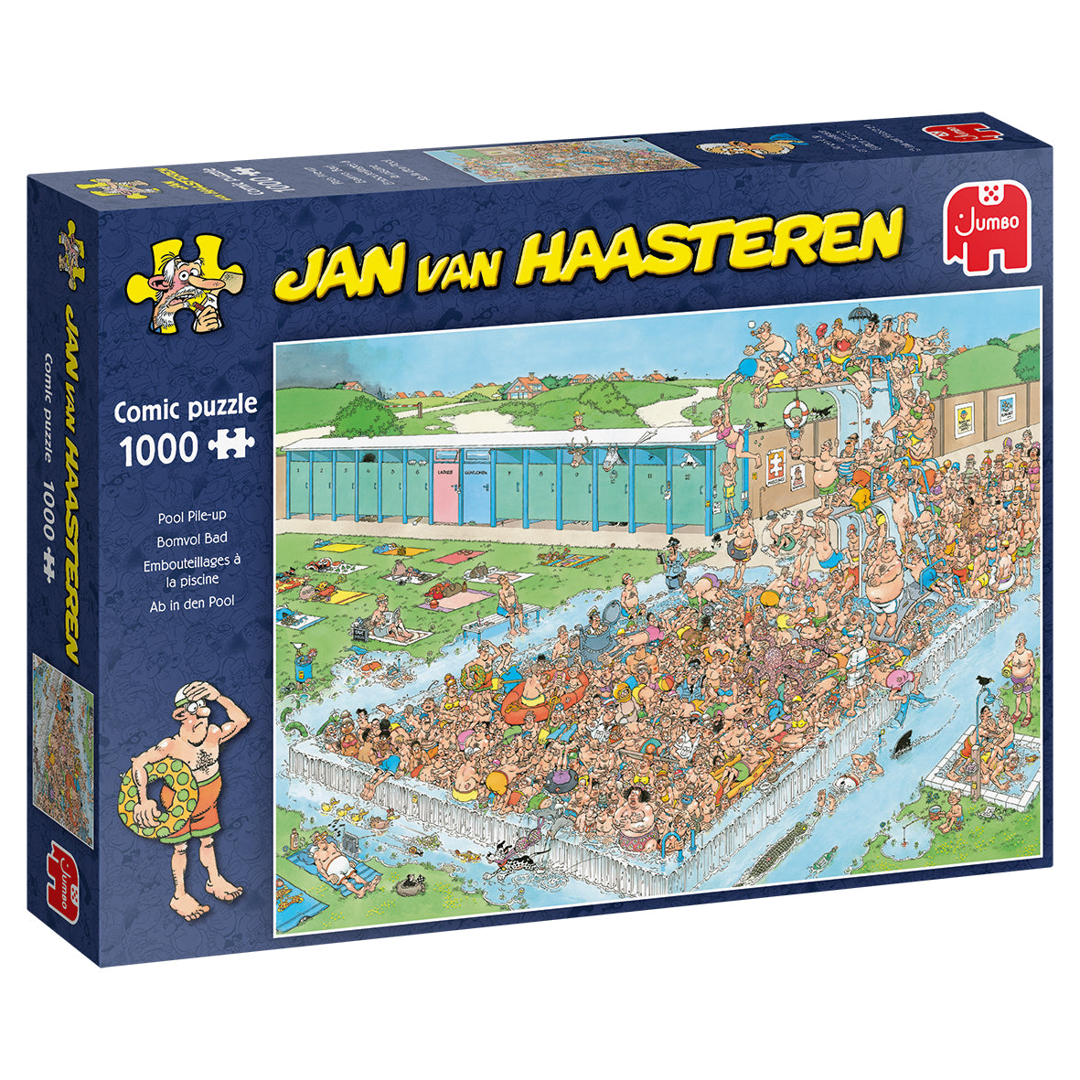 Jan van Haasteren - Pool Pile-Up (1000 pieces)