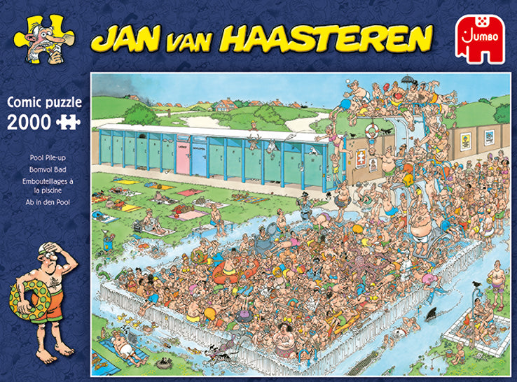Jan van Haasteren - Pool Pile-Up (2000 pieces)